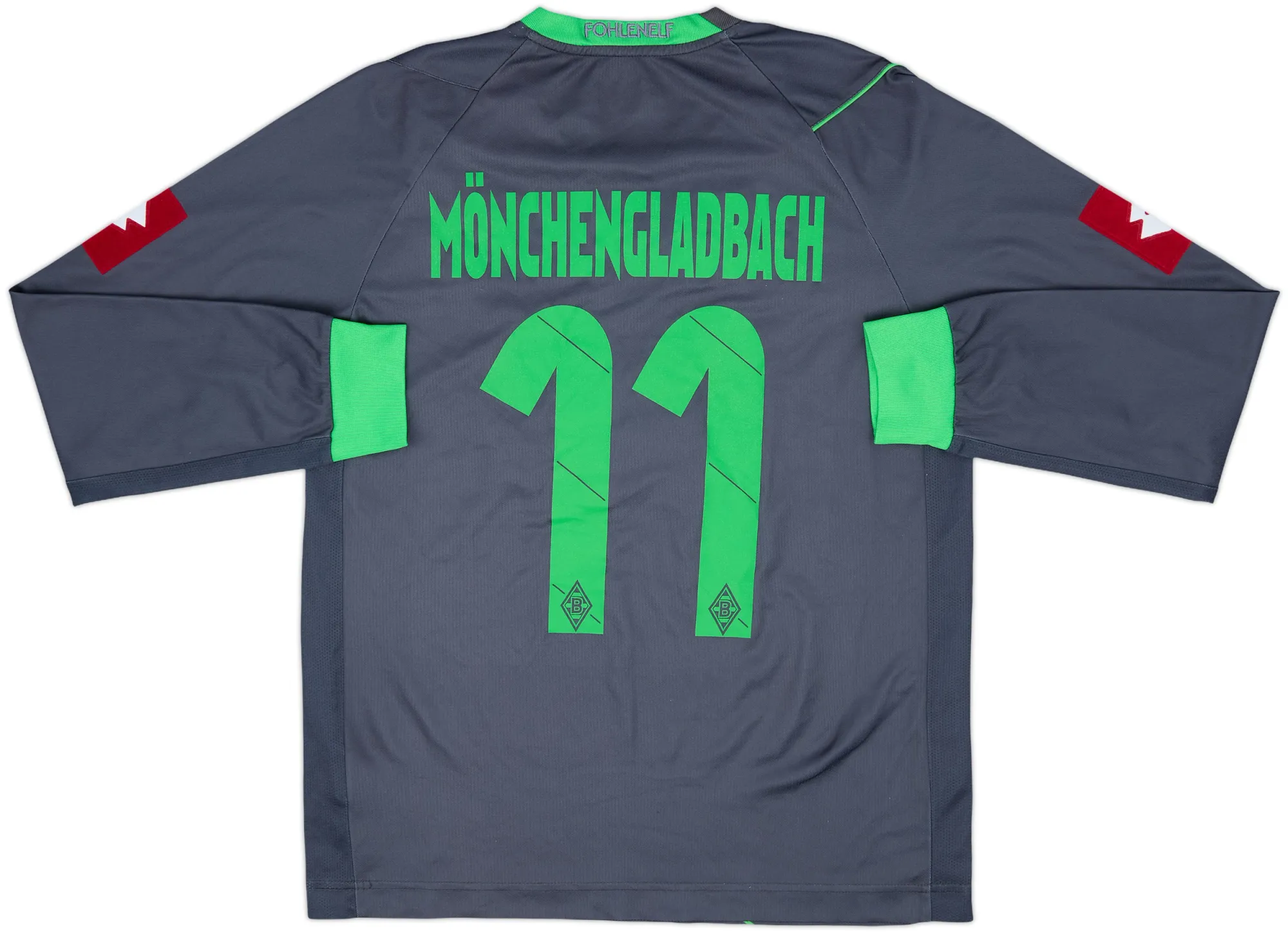 Lotto Borussia Monchengladbach Mens LS Away Shirt 2011/12