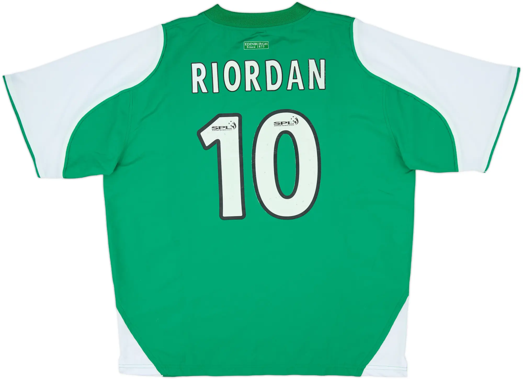 2004-05 Hibernian Home Shirt Riordan #10 - 5/10 - (3XL)