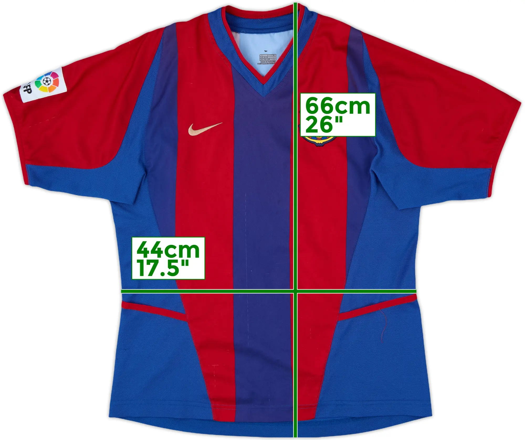 Nike Barcelona Boys SS Home Shirt 2002/03