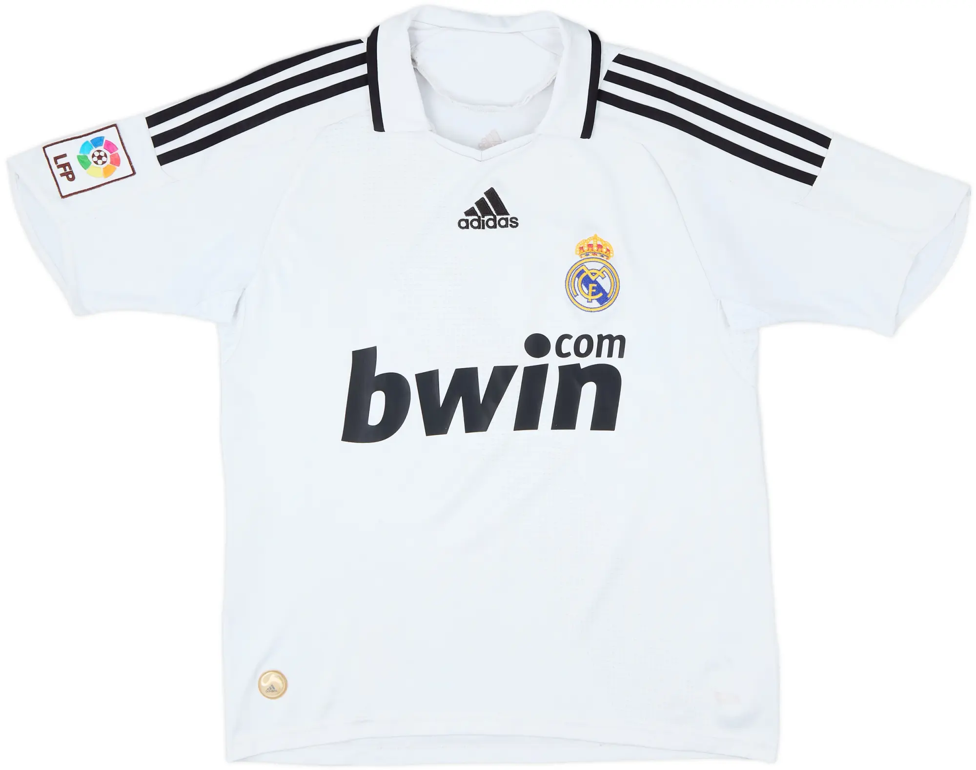 2008-09 Real Madrid Home Shirt - 5/10 - (XL.Boys)