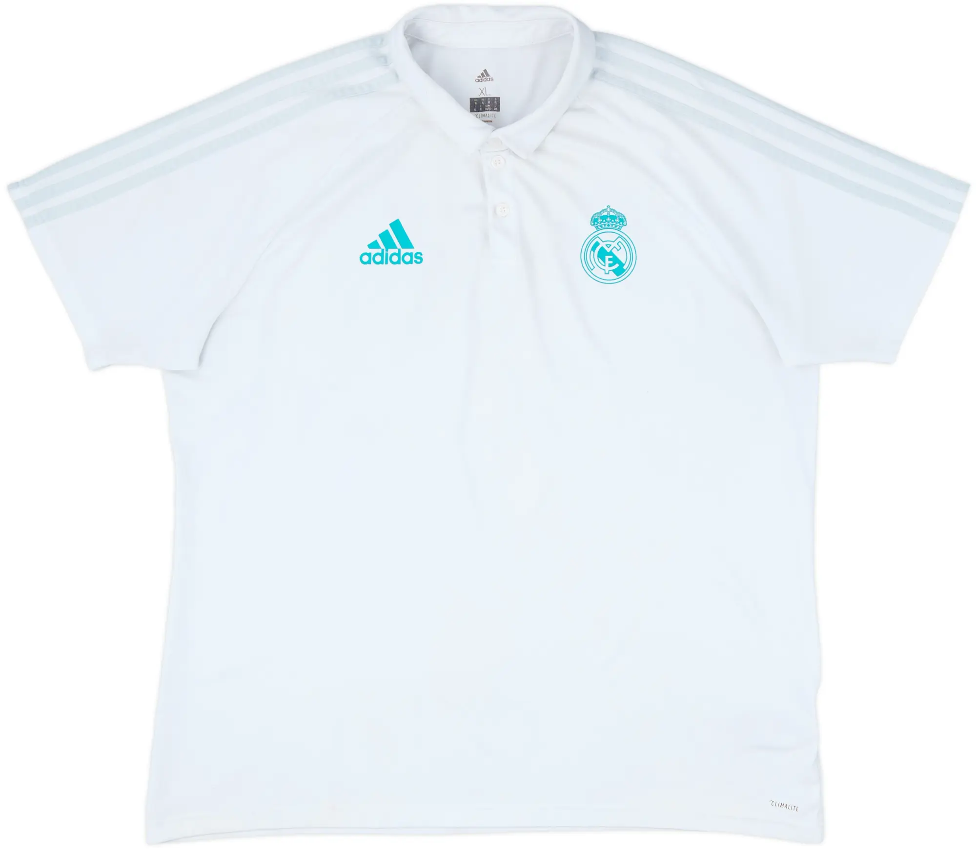 2017-18 Real Madrid adidas Polo Shirt - 6/10 - (XL)