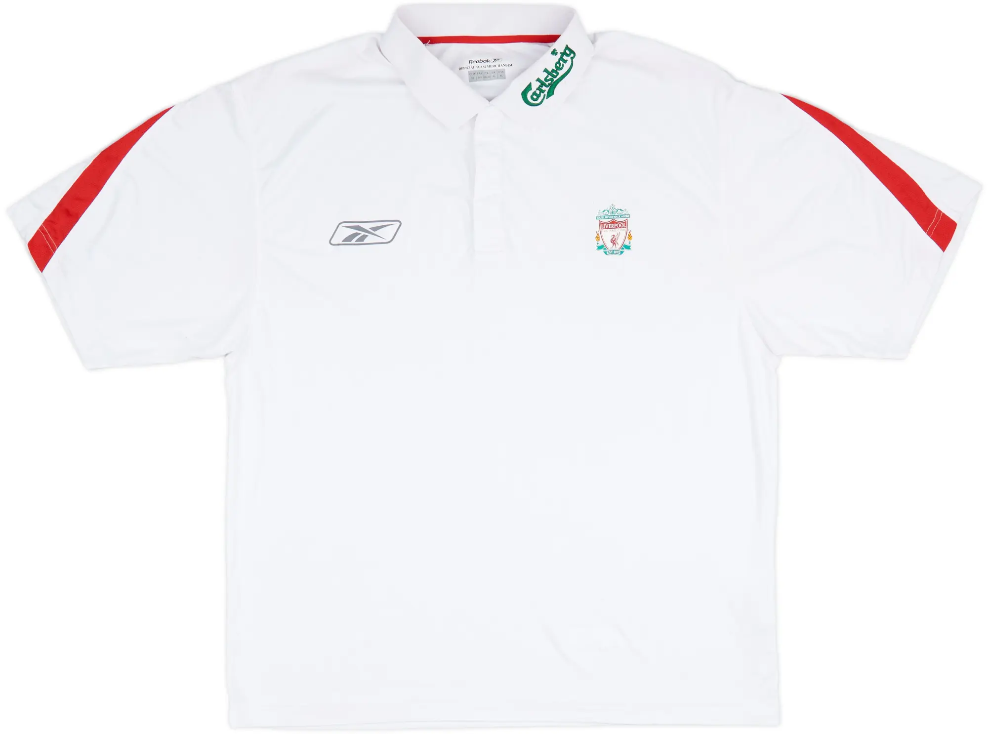 2003-04 Liverpool Reebok Polo Shirt - 6/10 - (XL)