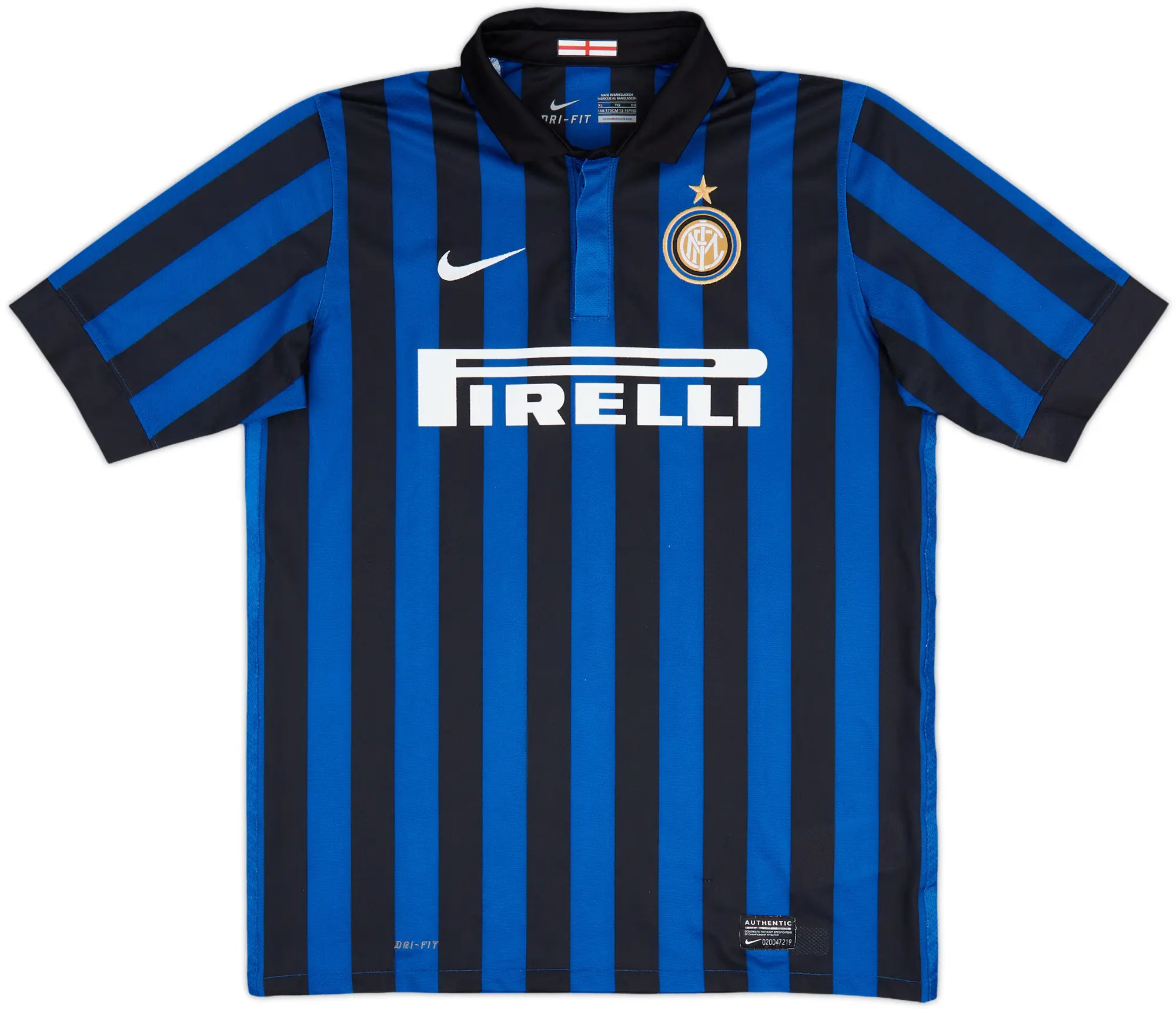 2011-12 Inter Milan Home Shirt - 8/10 - (XL.Boys)