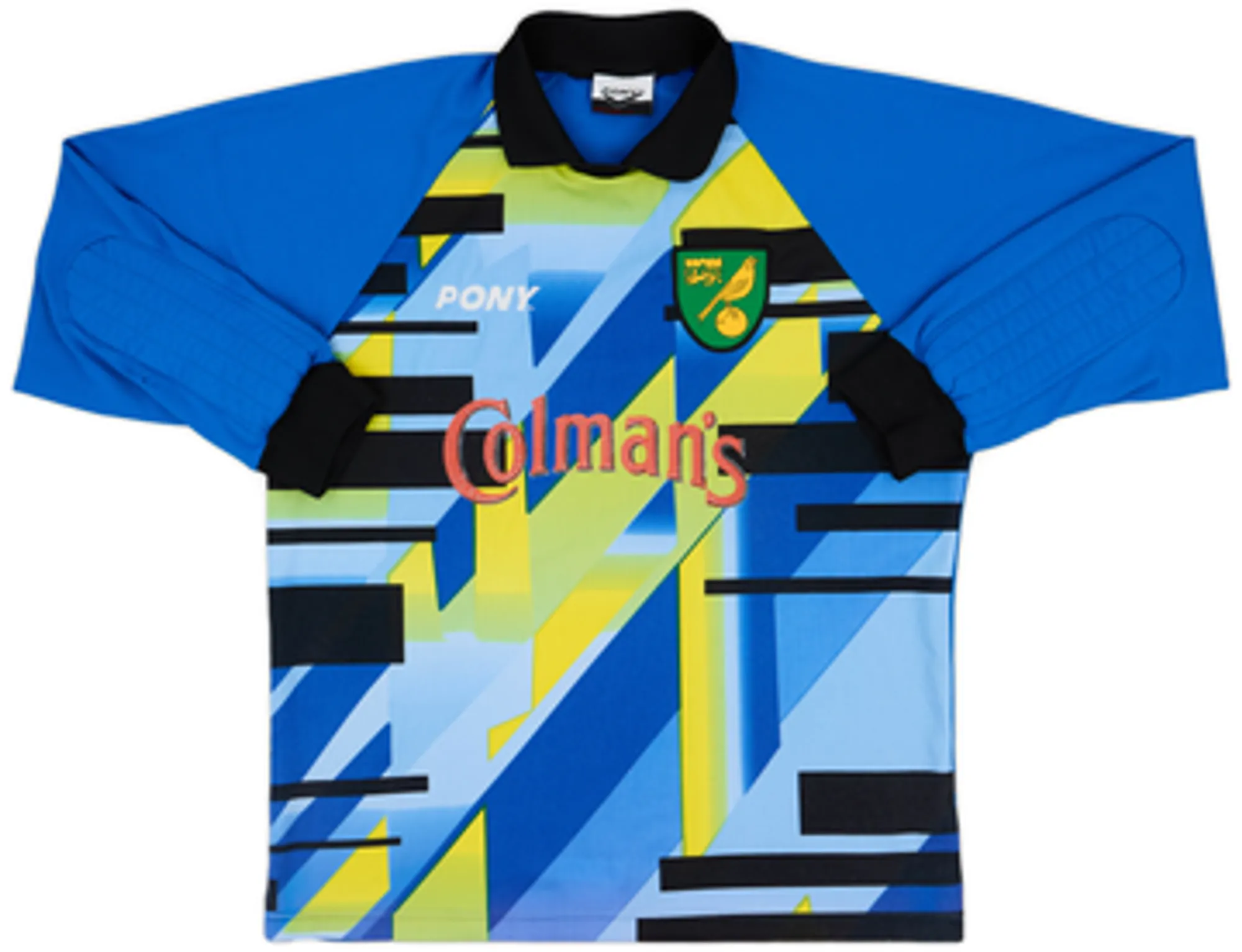 GK Norwich City Mens LS Goalkeeper Home Shirt 1997/98
