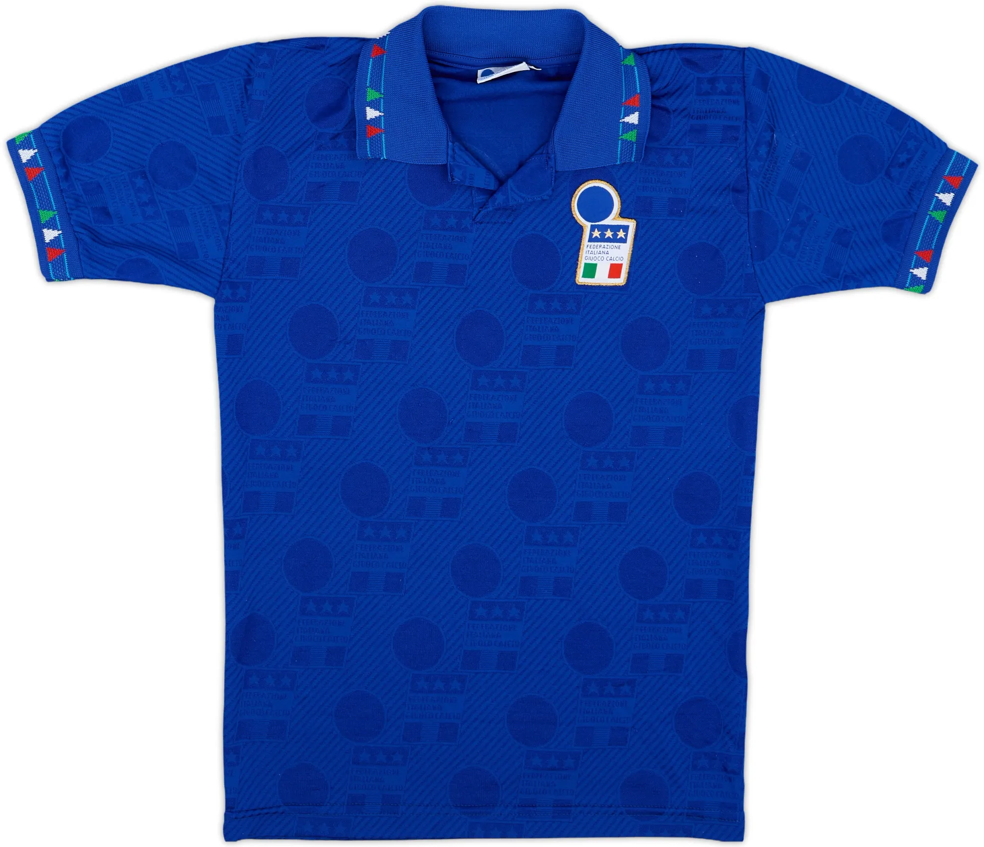 Diadora Italy Boys SS Home Shirt 1994