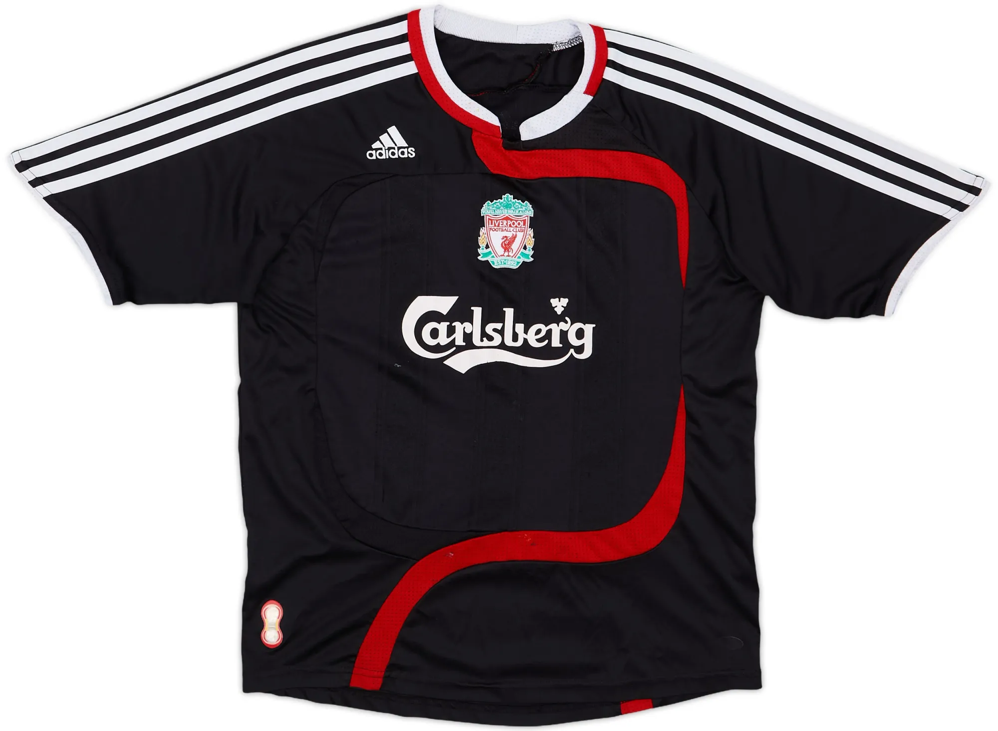 adidas Liverpool Boys SS Third Shirt 2007/08