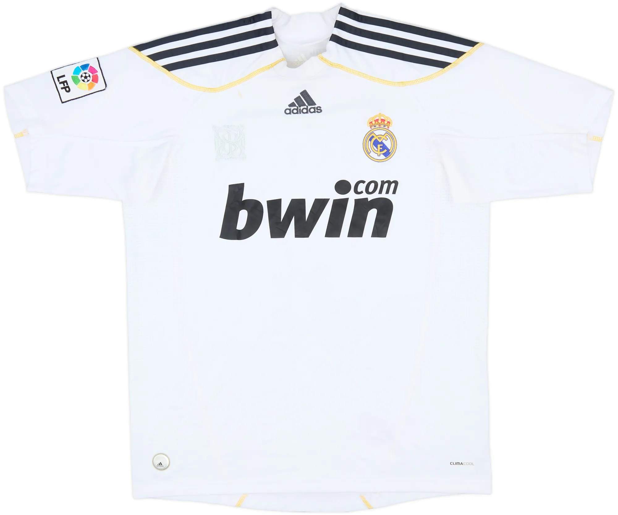 adidas Real Madrid Boys SS Home Shirt 2009/10