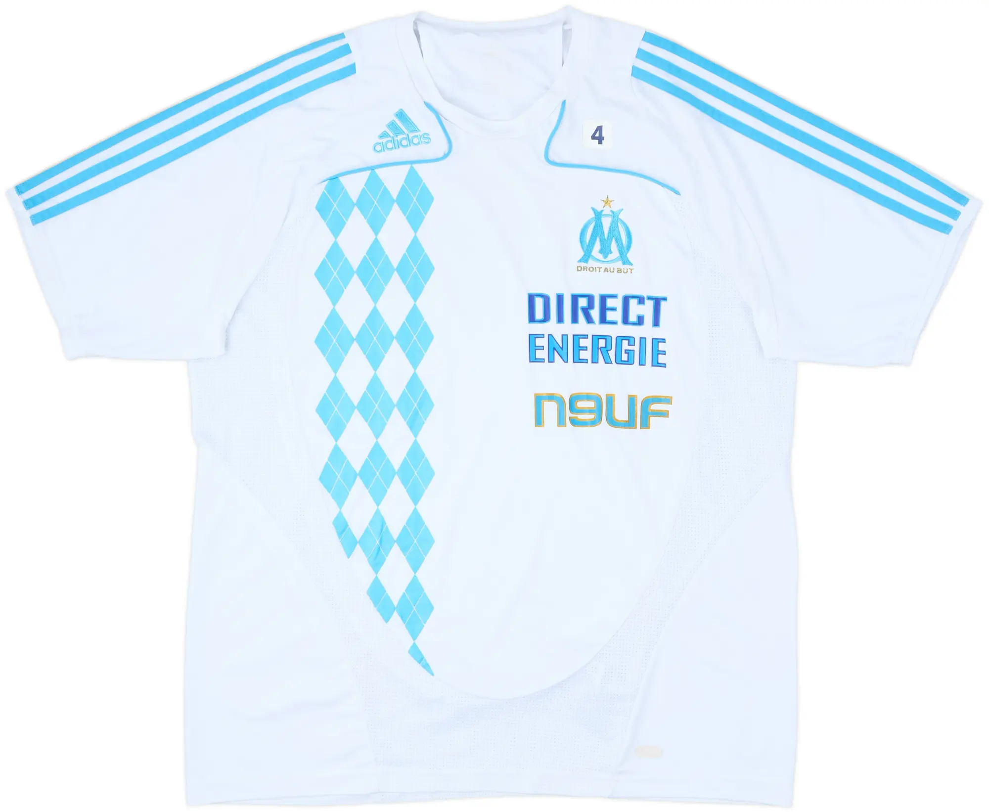 2010-11 Olympique Marseille Player Issue Training Shirt #4 - 8/10 - (XL)
