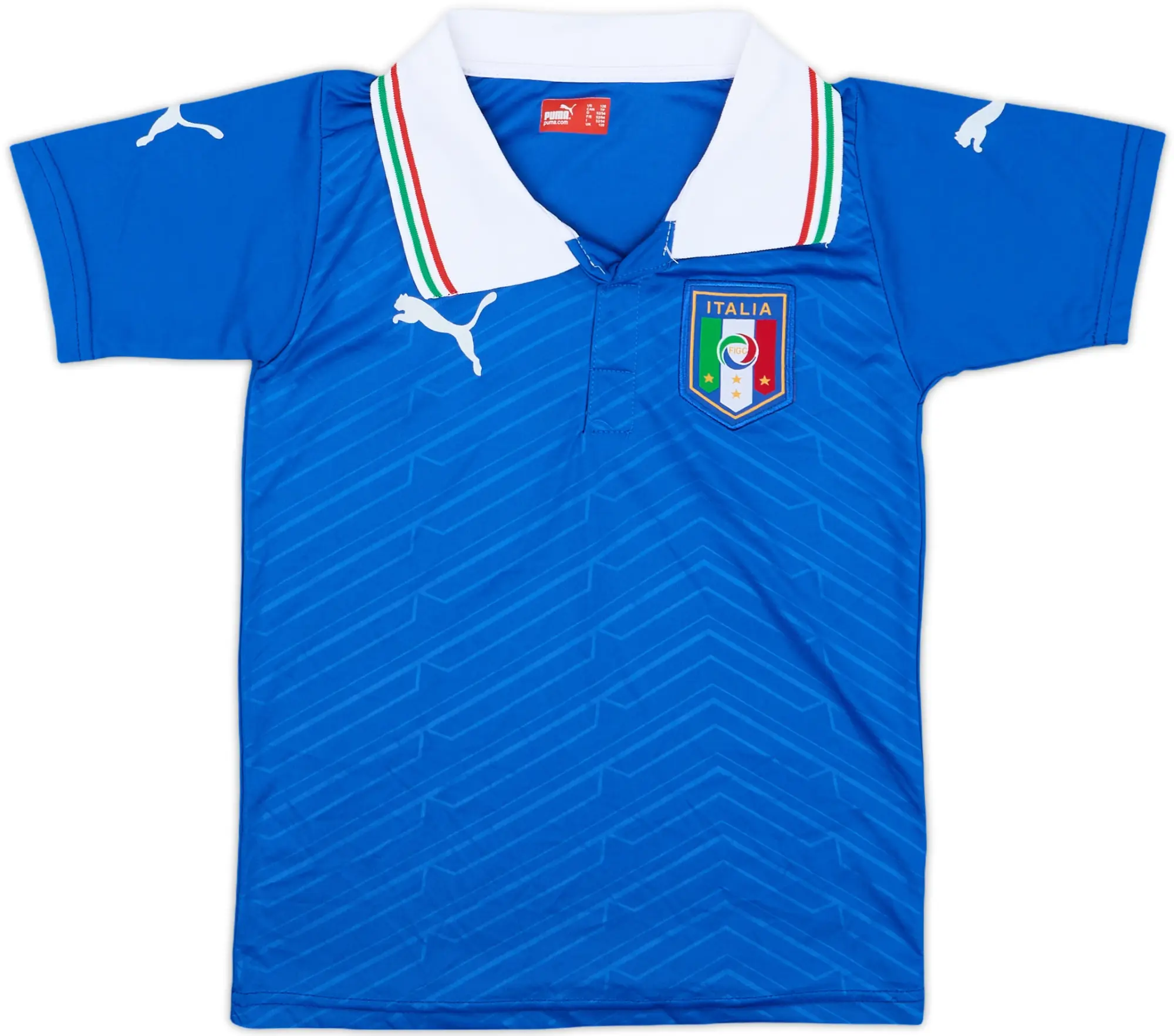 2012-13 Italy Home Shirt - 6/10 - (7-8 Years)