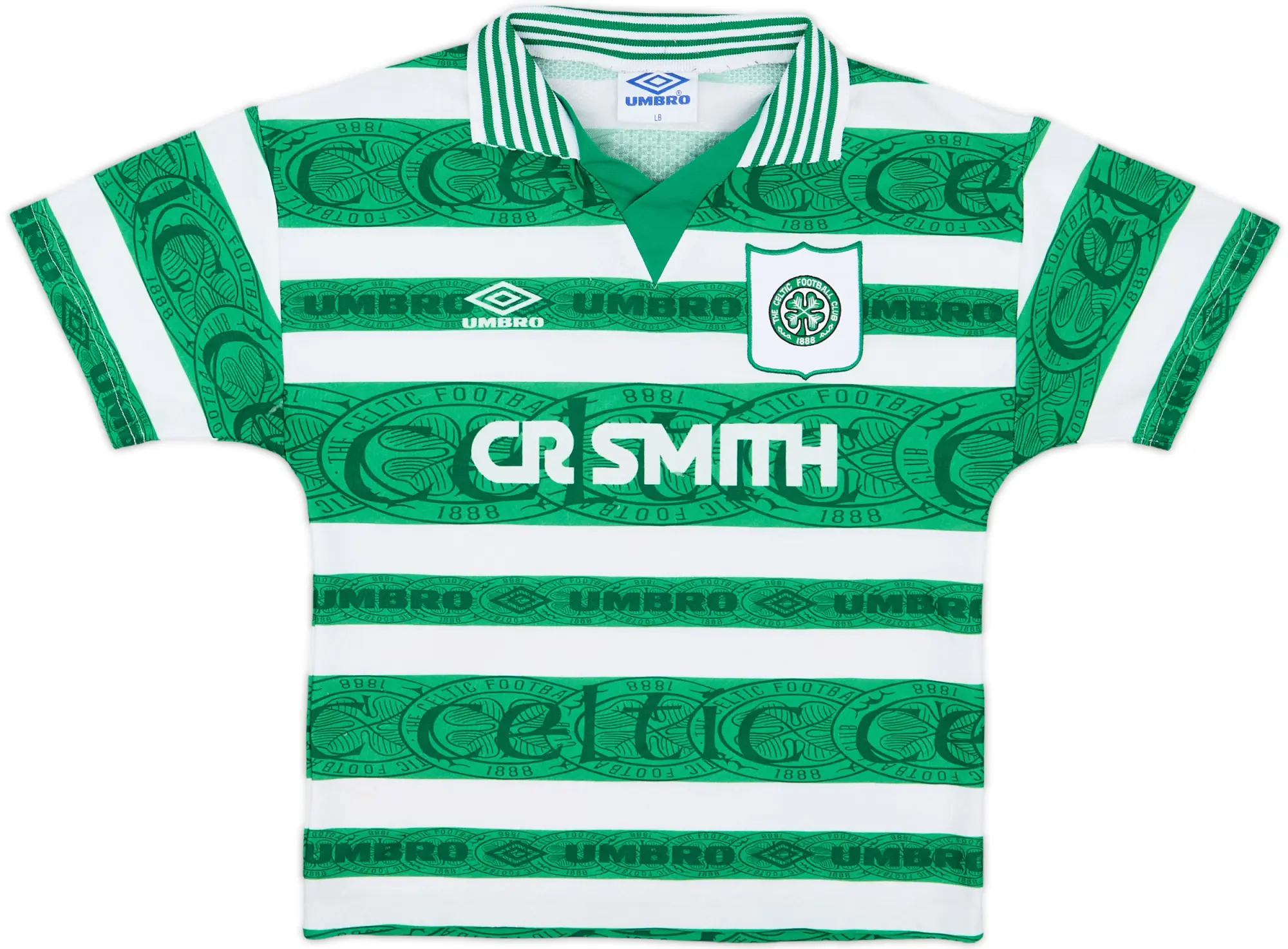 Umbro Celtic Boys SS Home Shirt 1995/97
