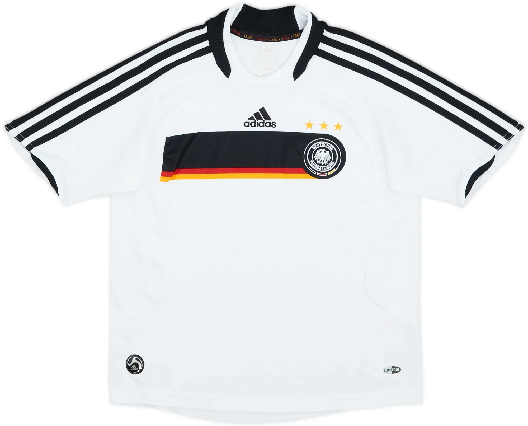adidas Germany Mens SS Home Shirt 2008