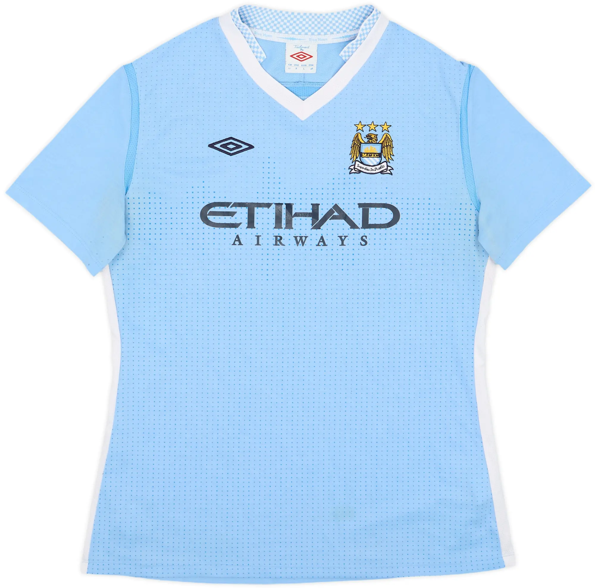 2011-12 Manchester City Home Shirt - 6/10 - (Women's M)