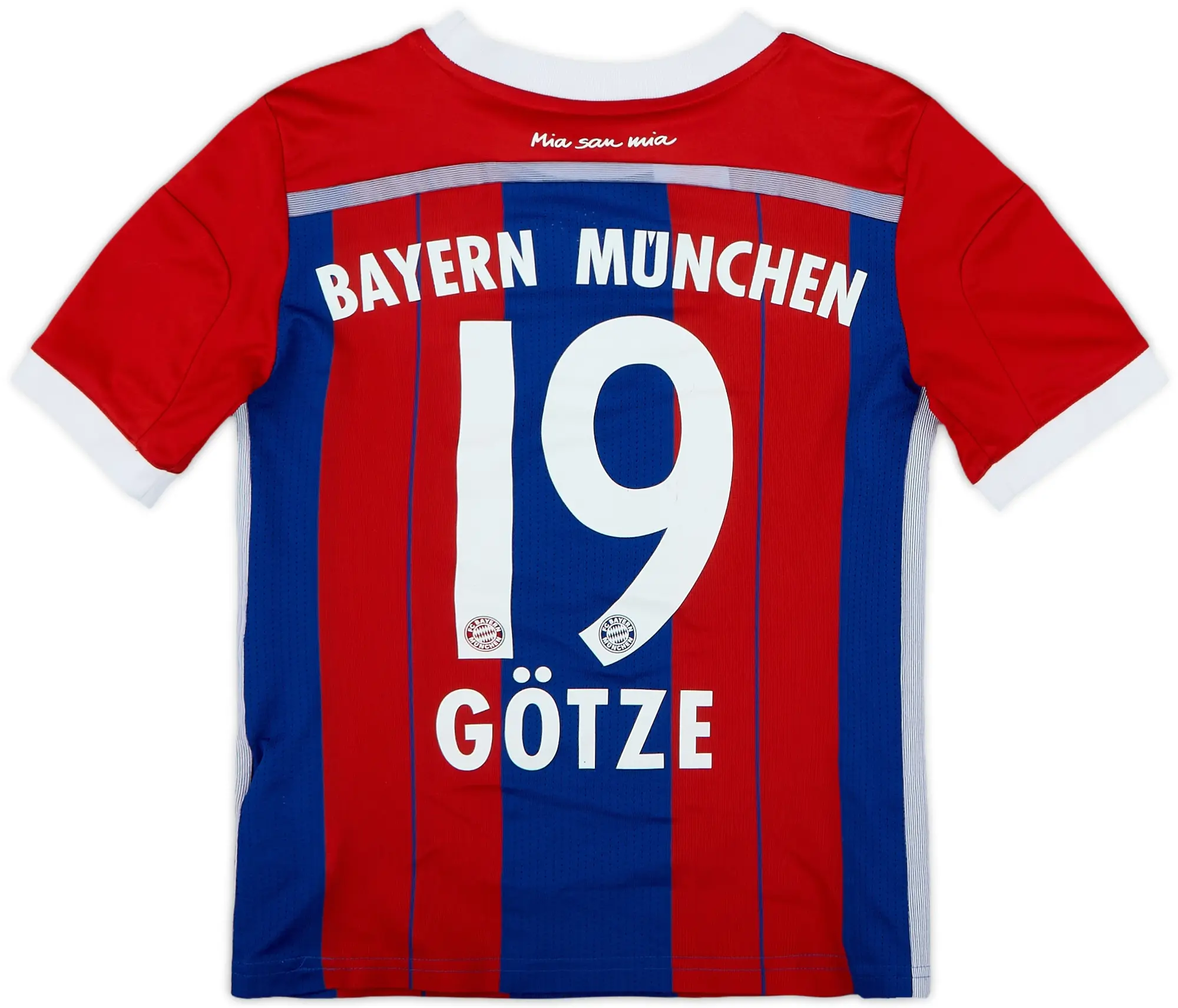 adidas Bayern Munich Boys SS Home Shirt 2014/15