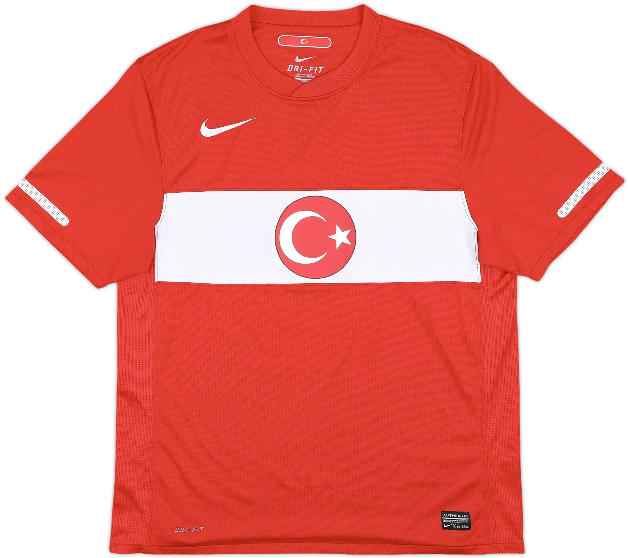 Nike Turkey Mens SS Home Shirt 2010