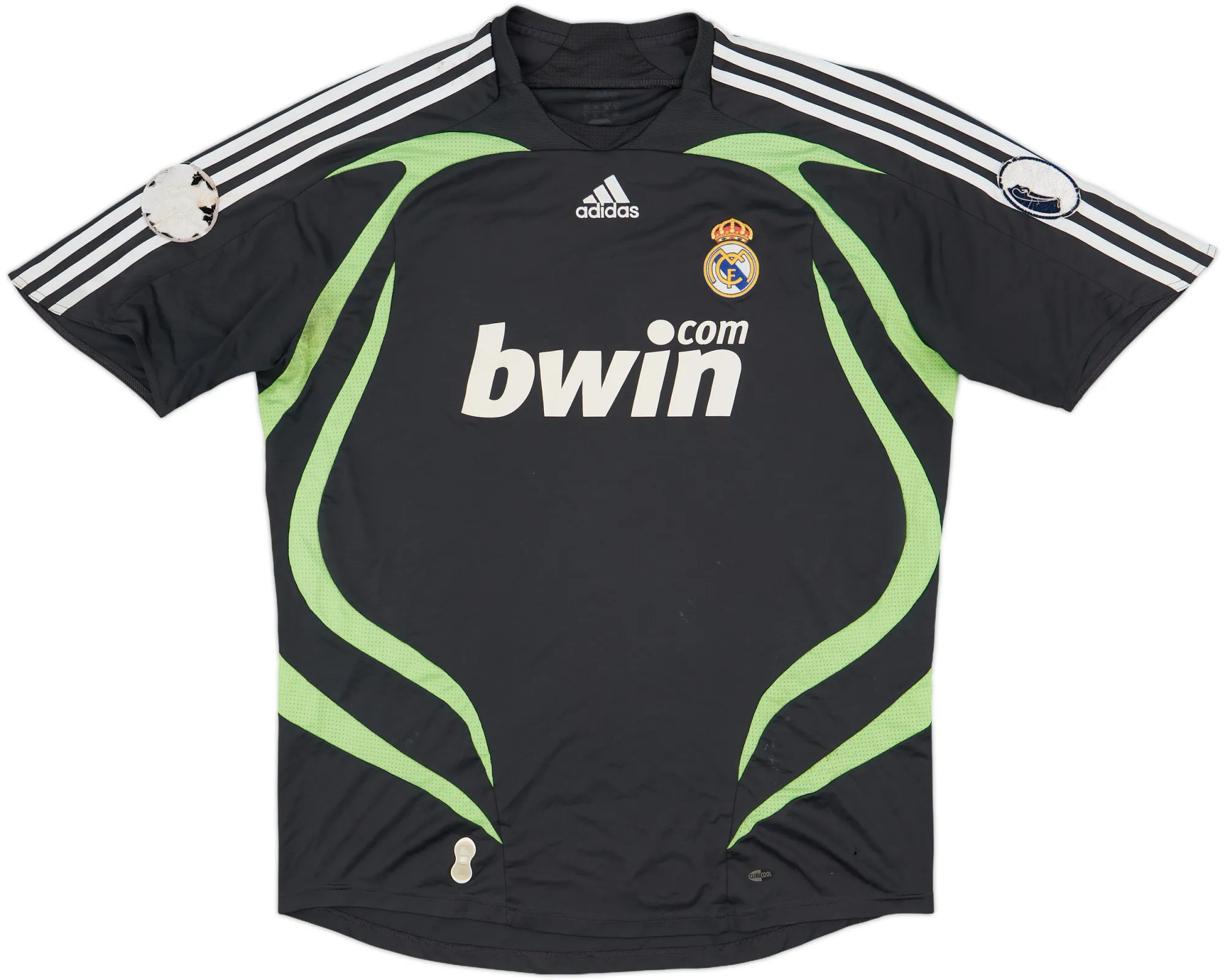 adidas Real Madrid Mens SS Third Shirt 2007/08