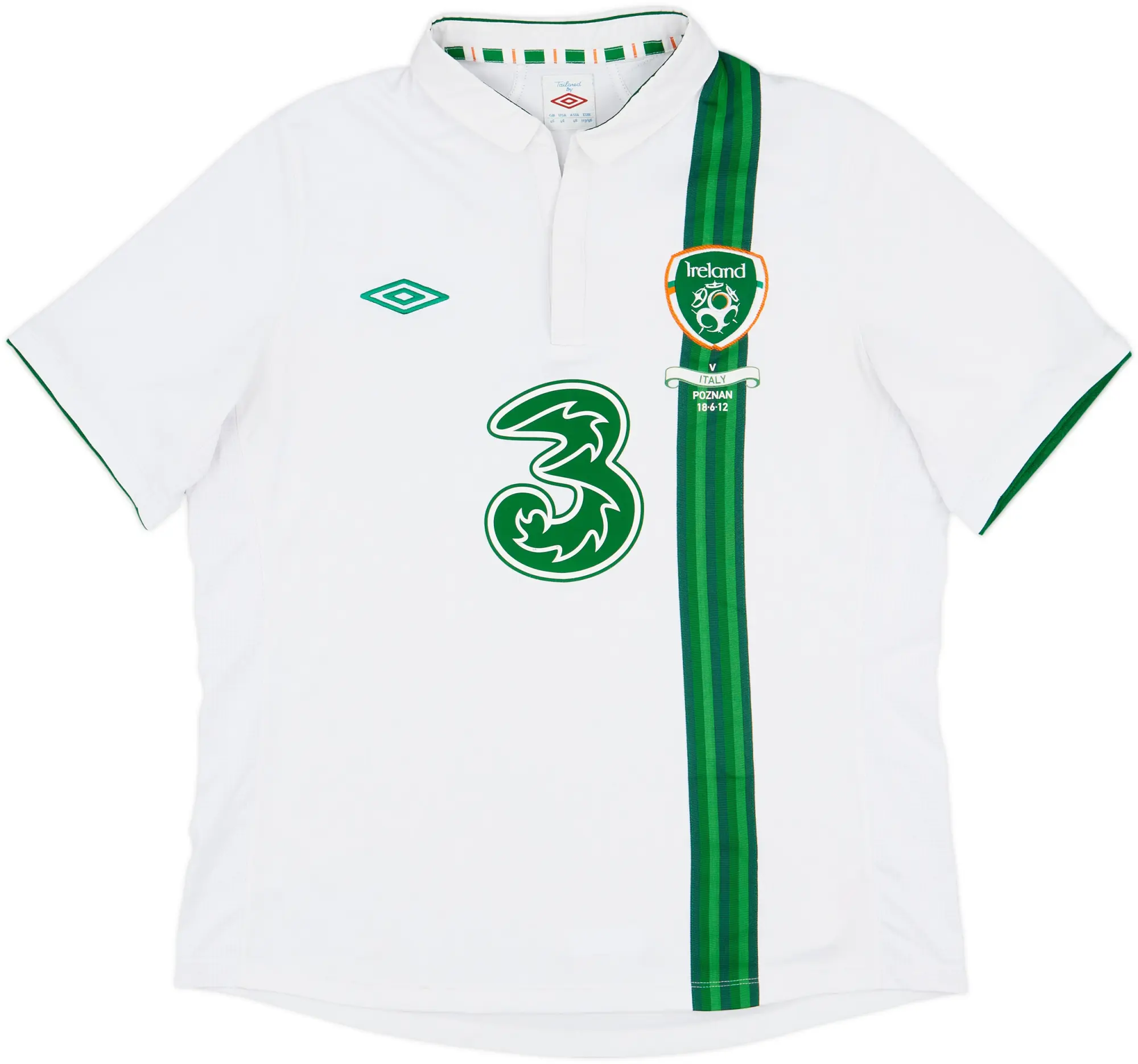 2012-13 Ireland 'v Italy' Away Shirt - 9/10 - (XL)