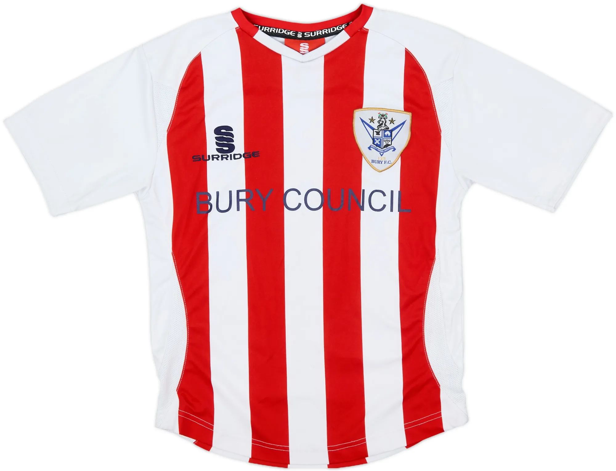 Away Bury Boys SS Away Shirt 2009/10