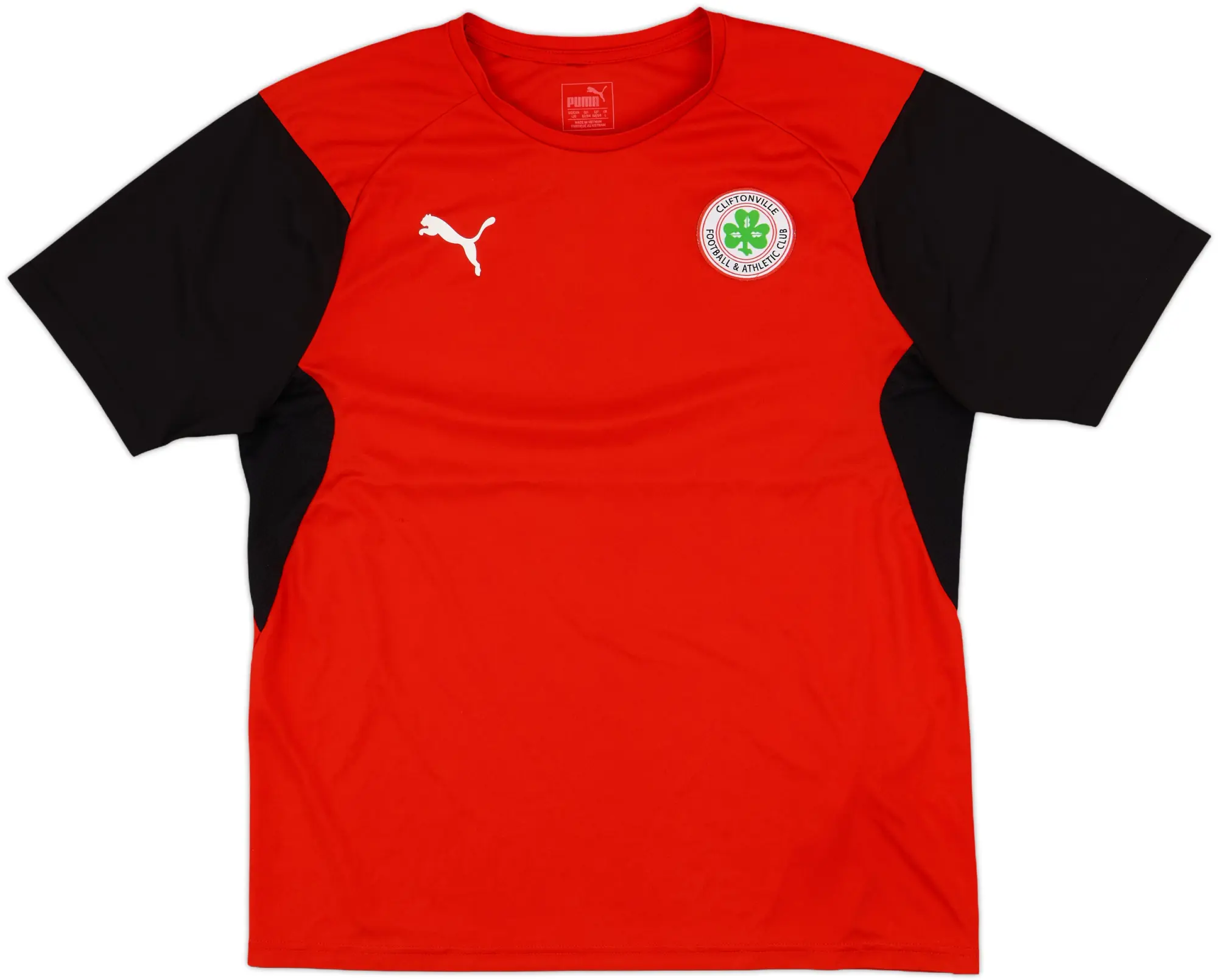 2018-19 Cliftonville Puma Training Shirt - 9/10 - (L)