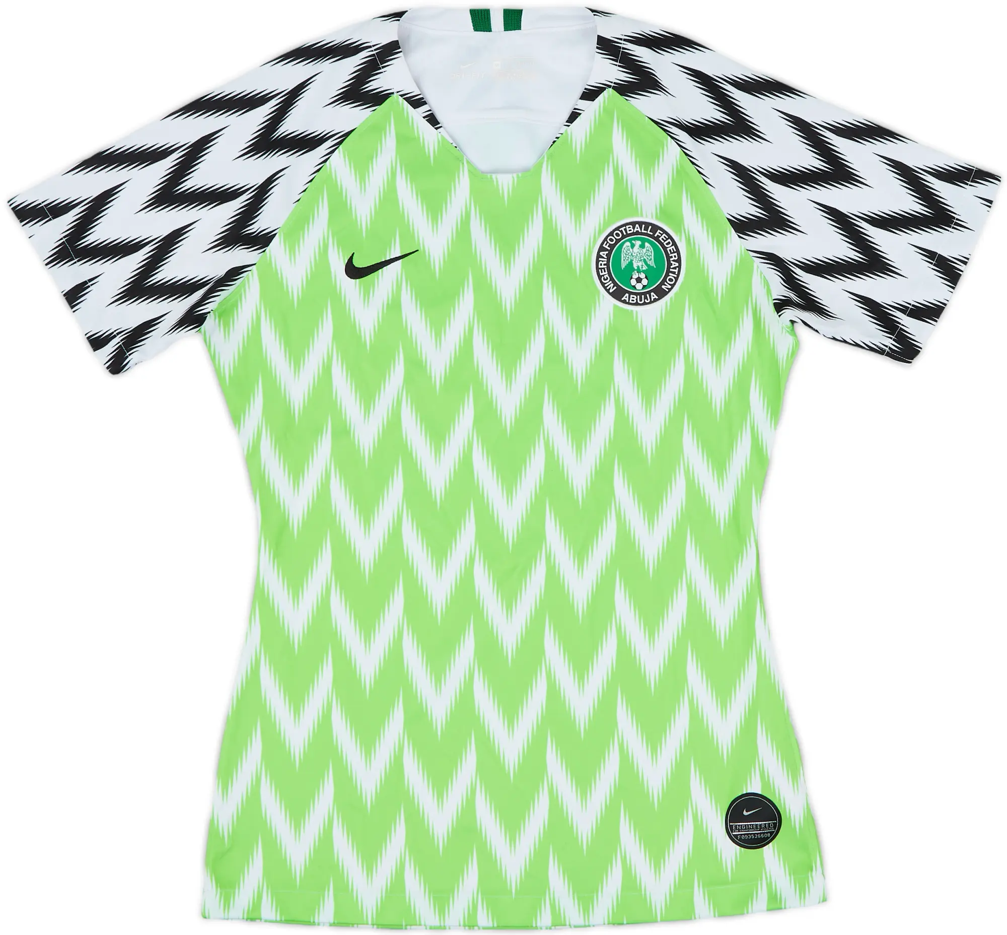2018-19 Nigeria Home Shirt - 9/10 - (Women's XS)