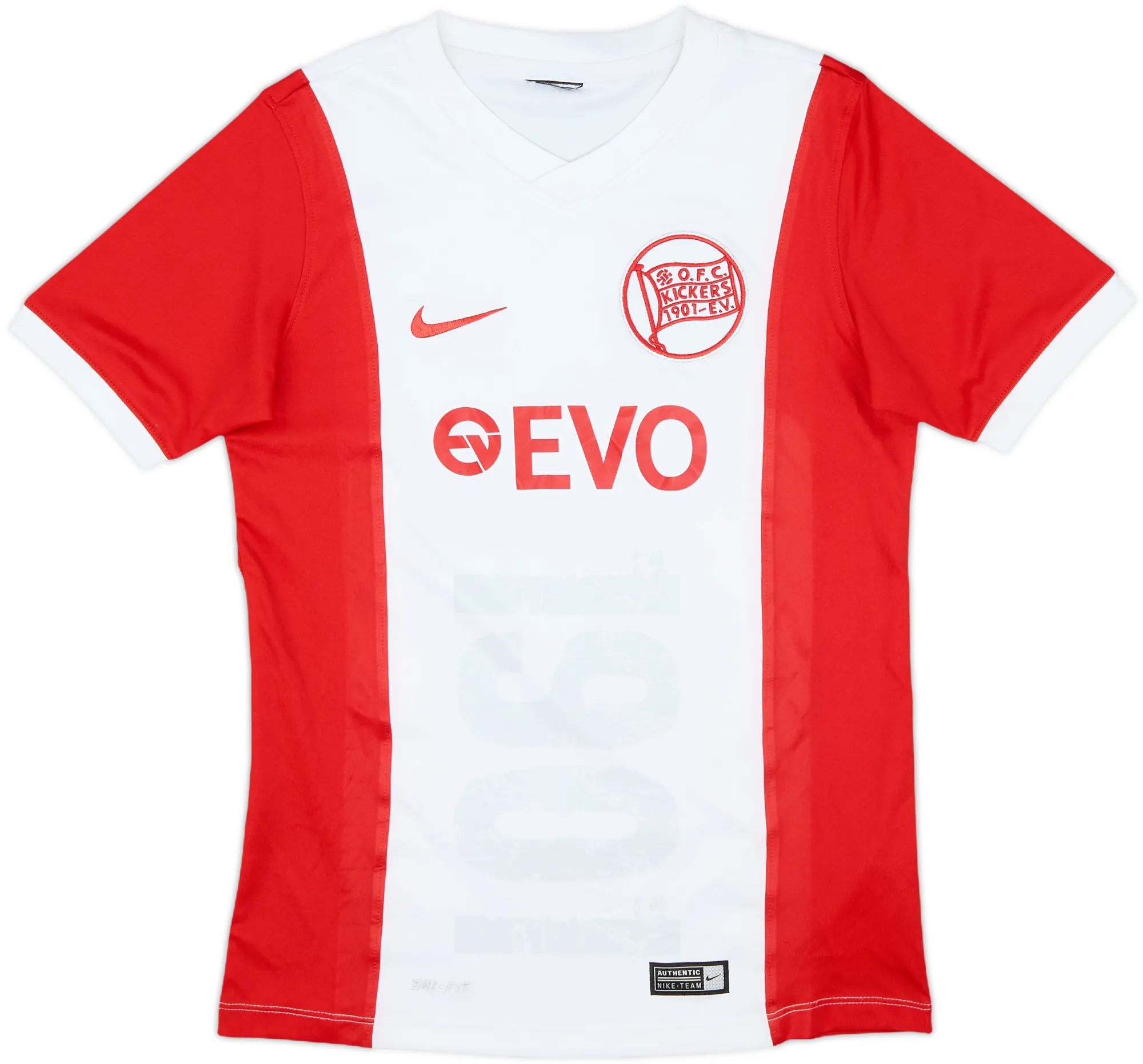 Nike Kickers Offenbach Boys SS Home Shirt 2015/16