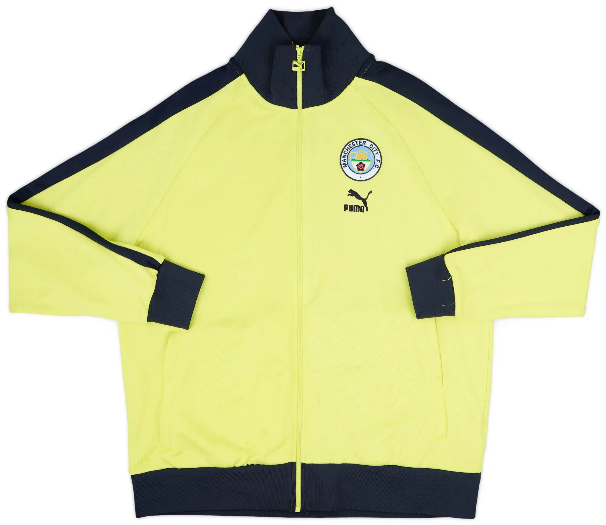 2022-23 Manchester City Puma Track Jacket - 7/10 - (XL)