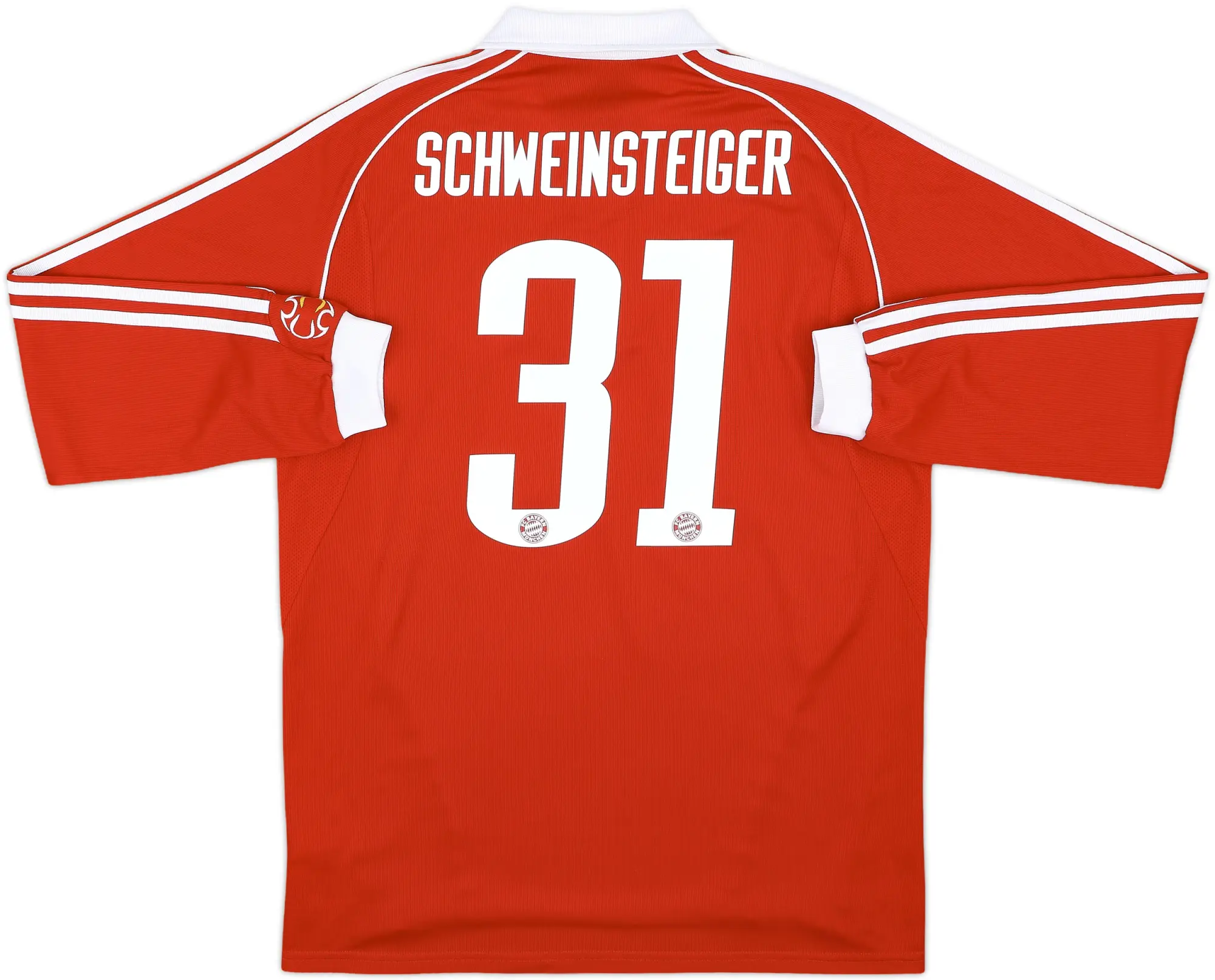 adidas Bayern Munich Mens LS Player Issue Home Shirt 2006/07