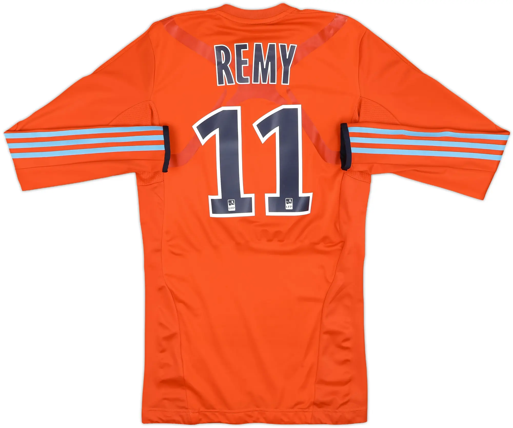 2011-12 Olympique Marseille Player Issue TechFit Third L/S Shirt Remy #11 - 4/10 - (L)