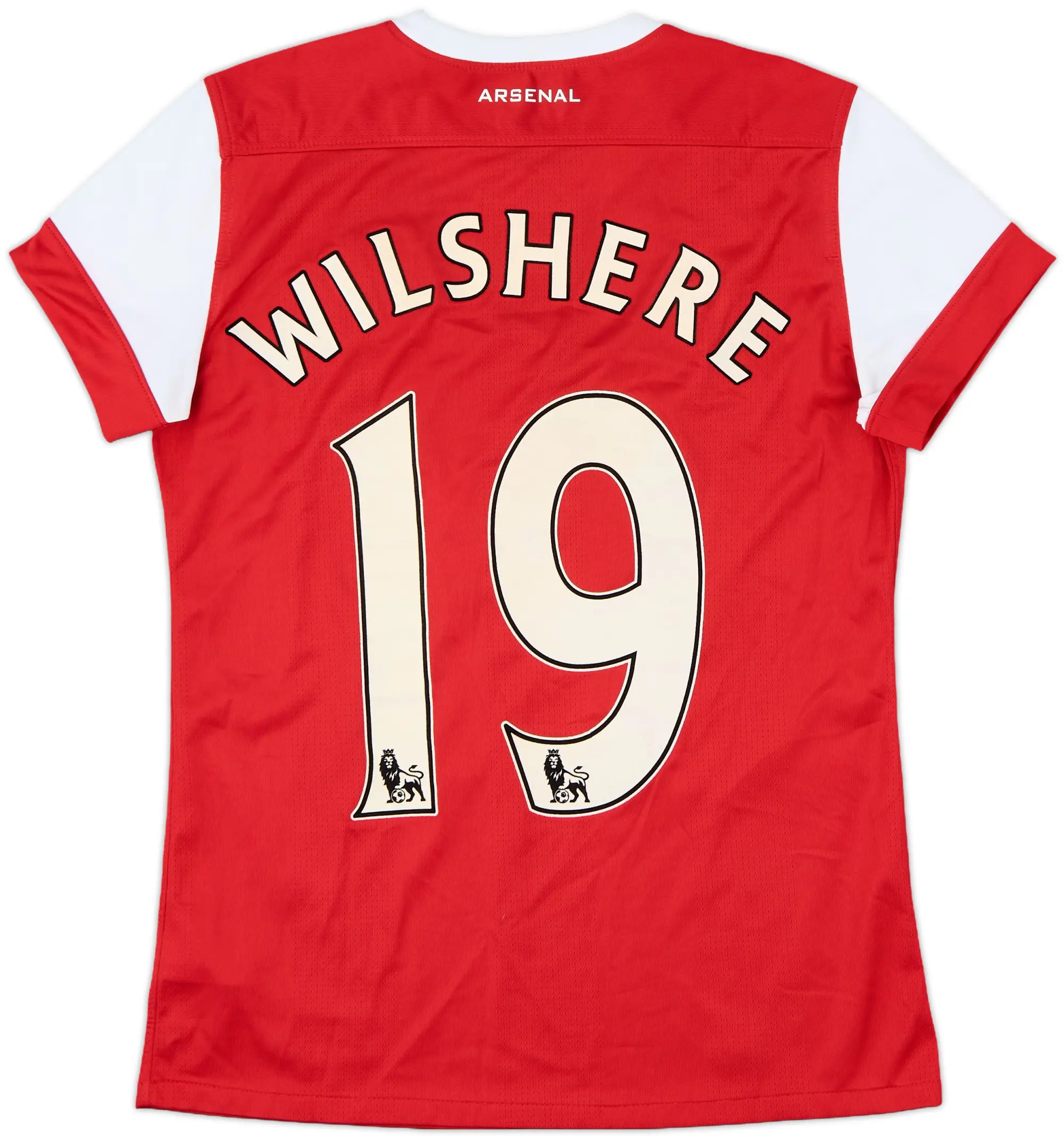 2010-11 Arsenal Home Shirt Wilshere #19 - 7/10 - (Women's S)