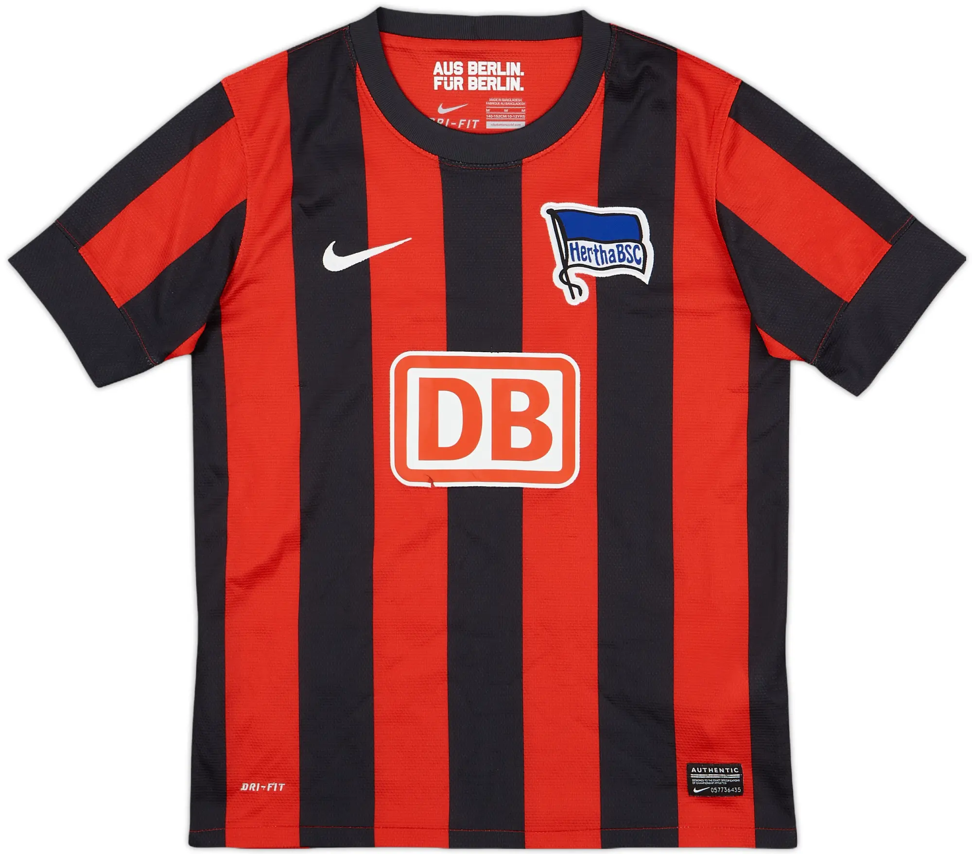 Nike Hertha Berlin Boys SS Away Shirt 2012/13