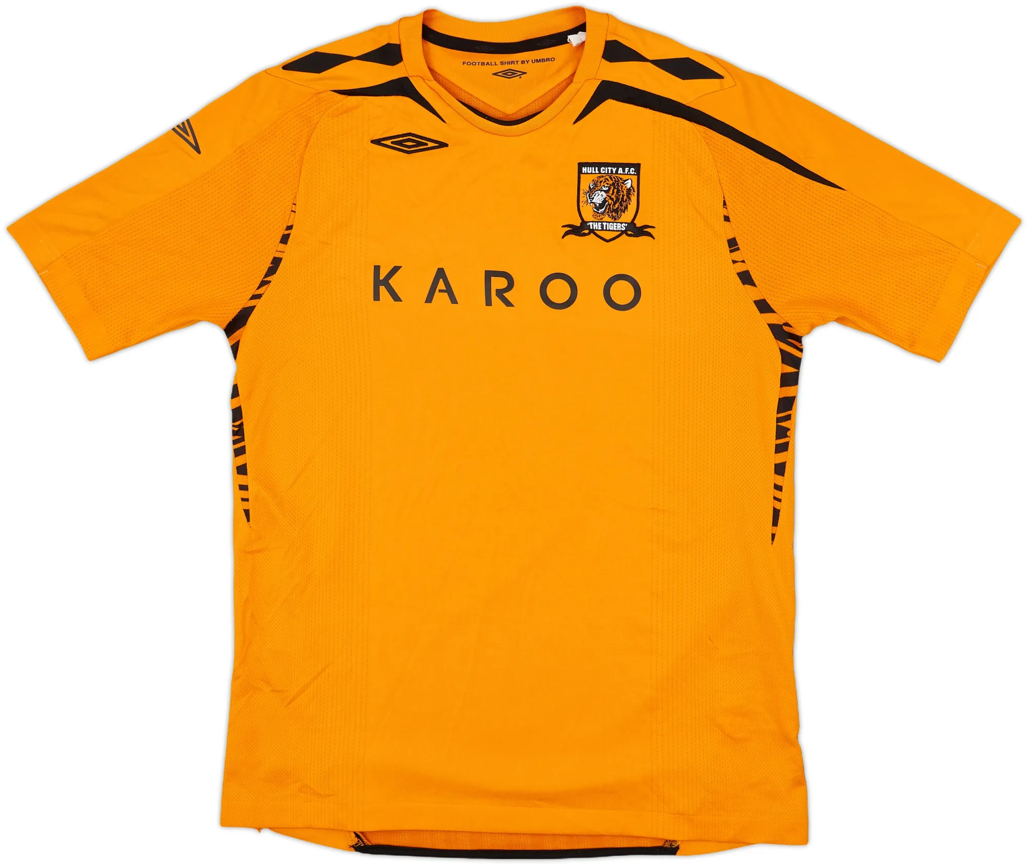 Umbro Hull City Boys SS Home Shirt 2007/08