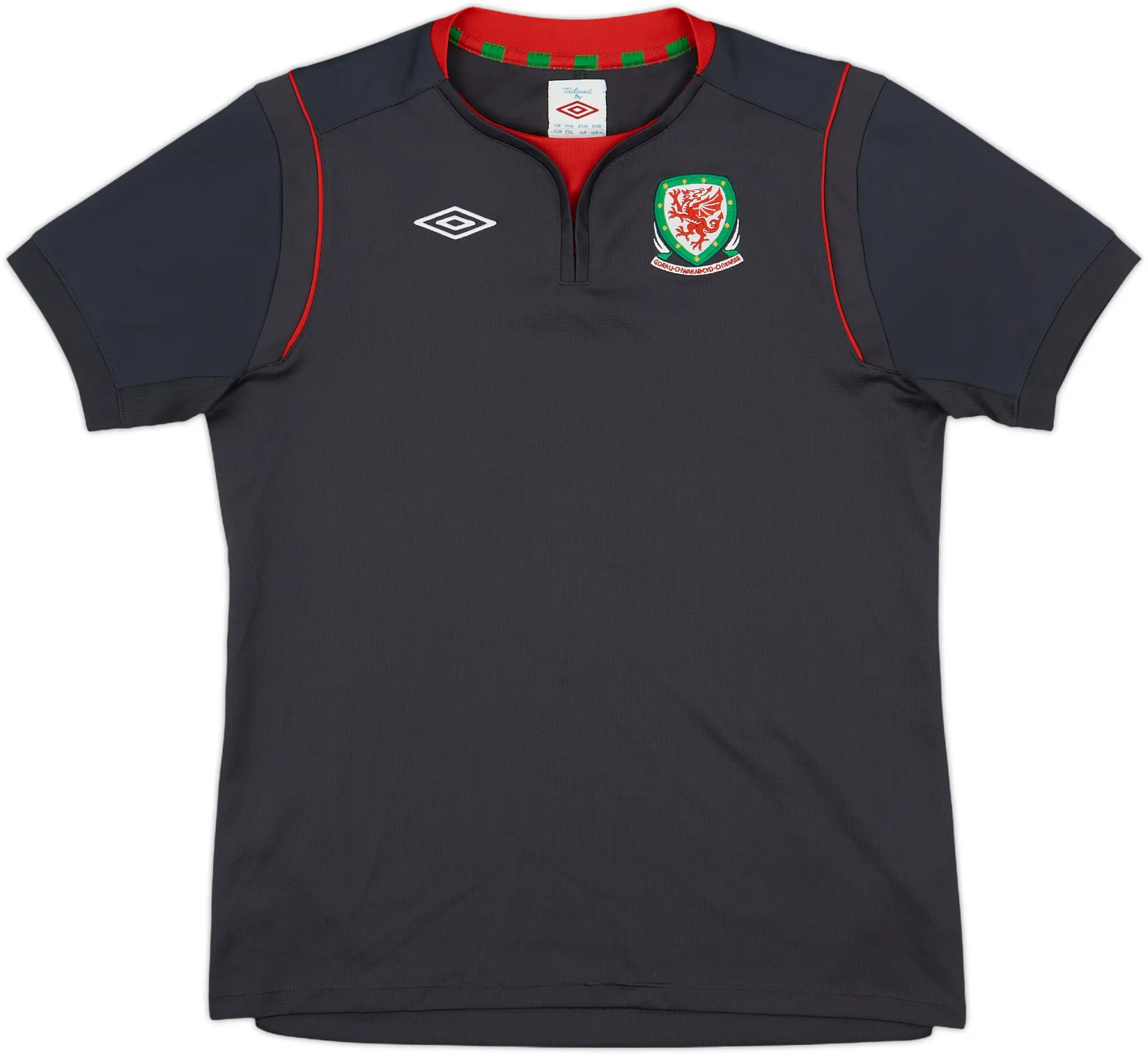 2011-12 Wales Away Shirt - 8/10 - (XL.Boys)