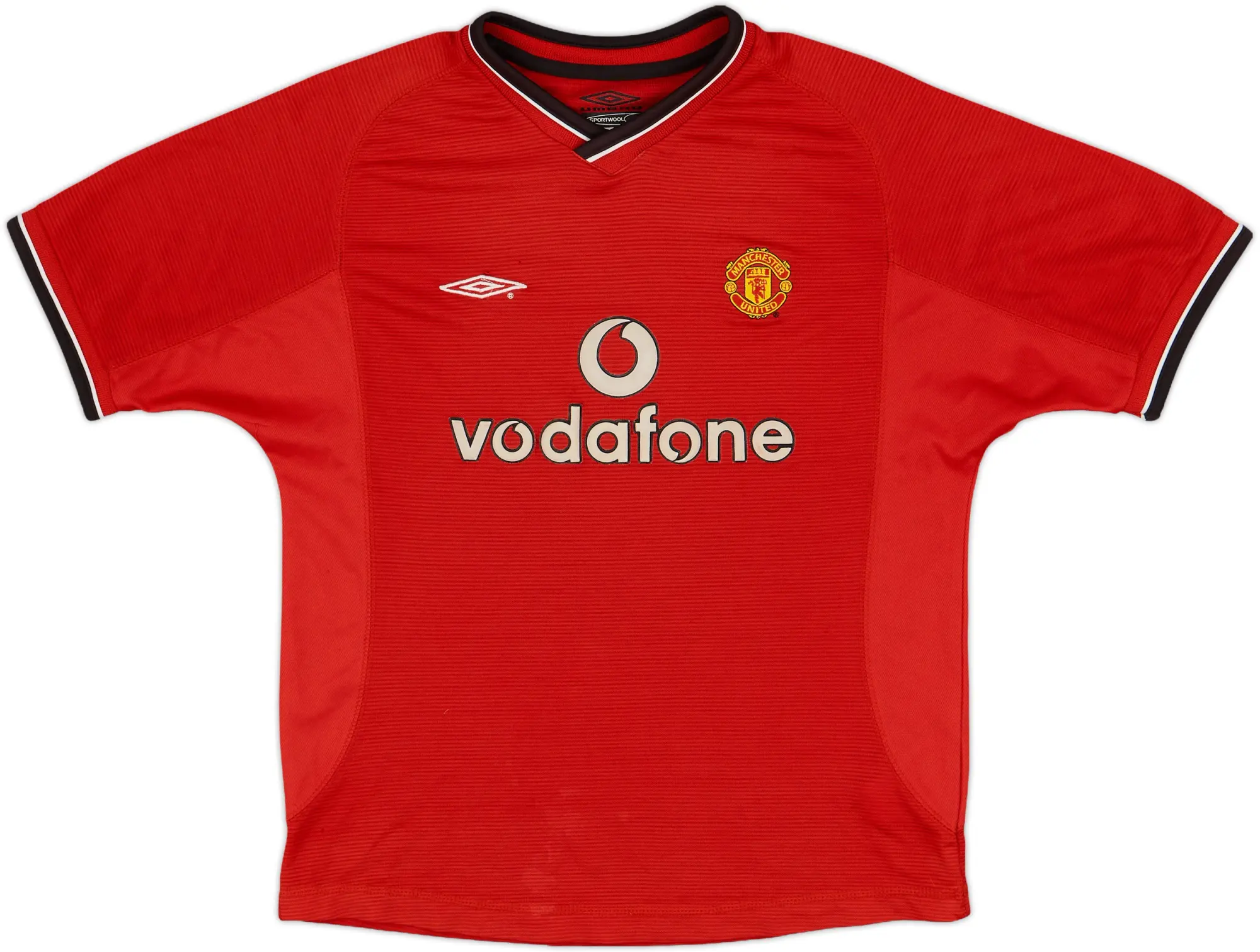 2000-02 Manchester United Home Shirt - 4/10 - (M.Boys)