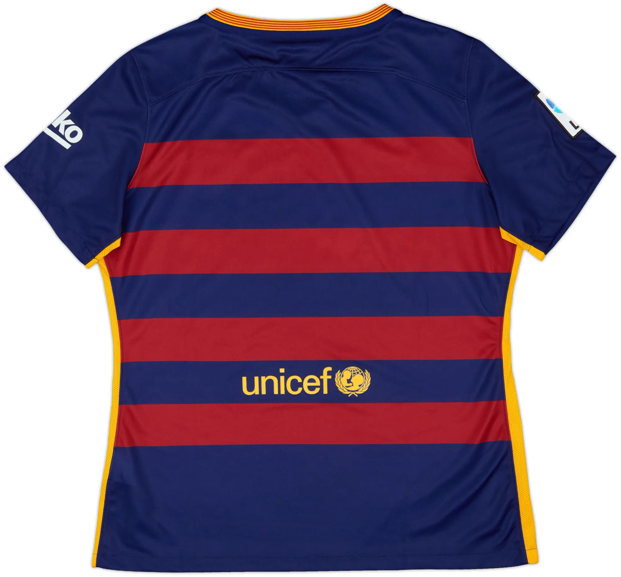 Nike Barcelona Womens SS Home Shirt 2015/16