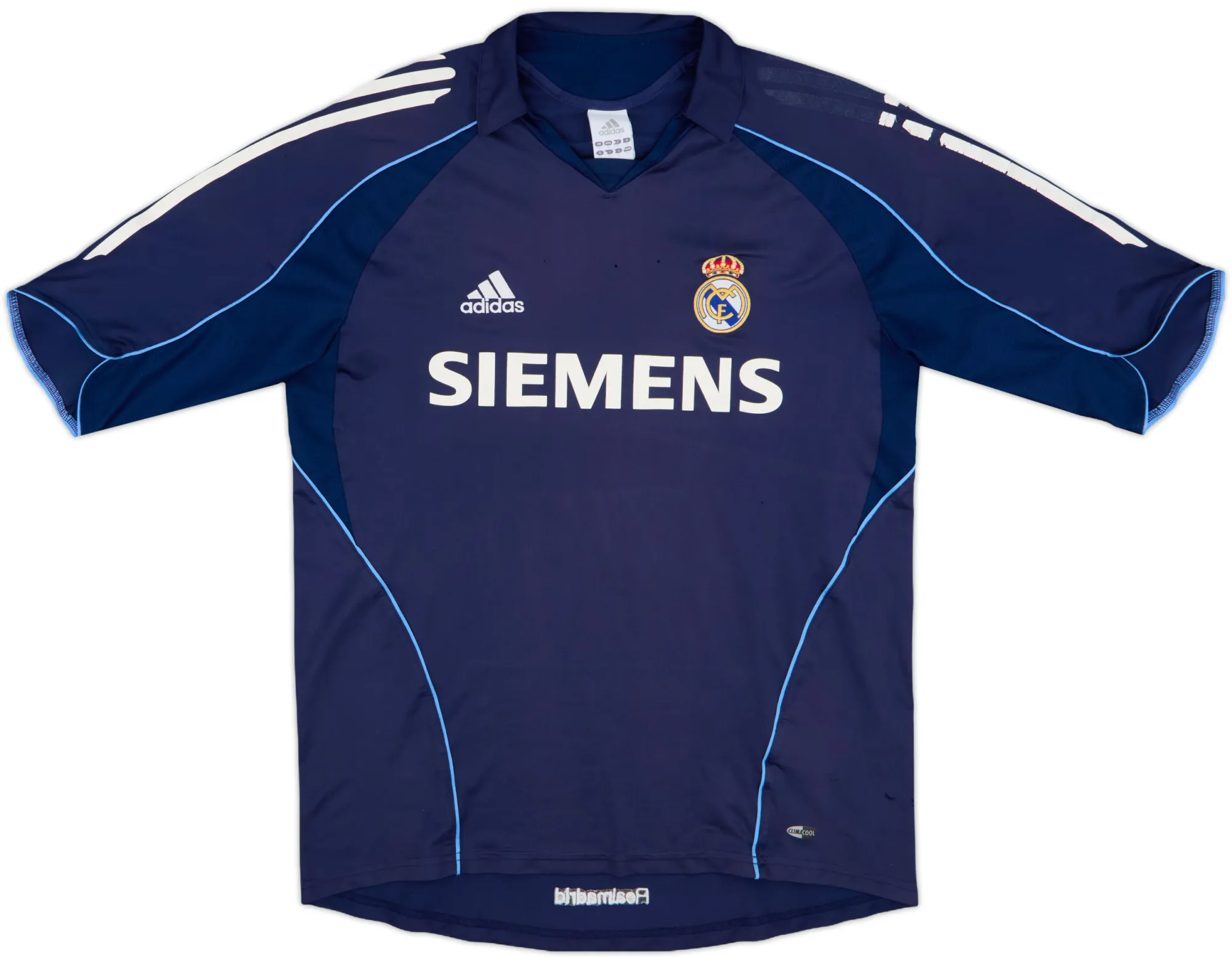 adidas Real Madrid Mens SS Away Shirt 2005/06