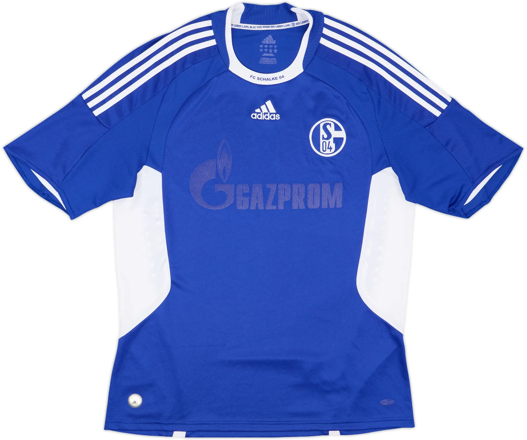 adidas Schalke 04 Mens SS Home Shirt 2008/10