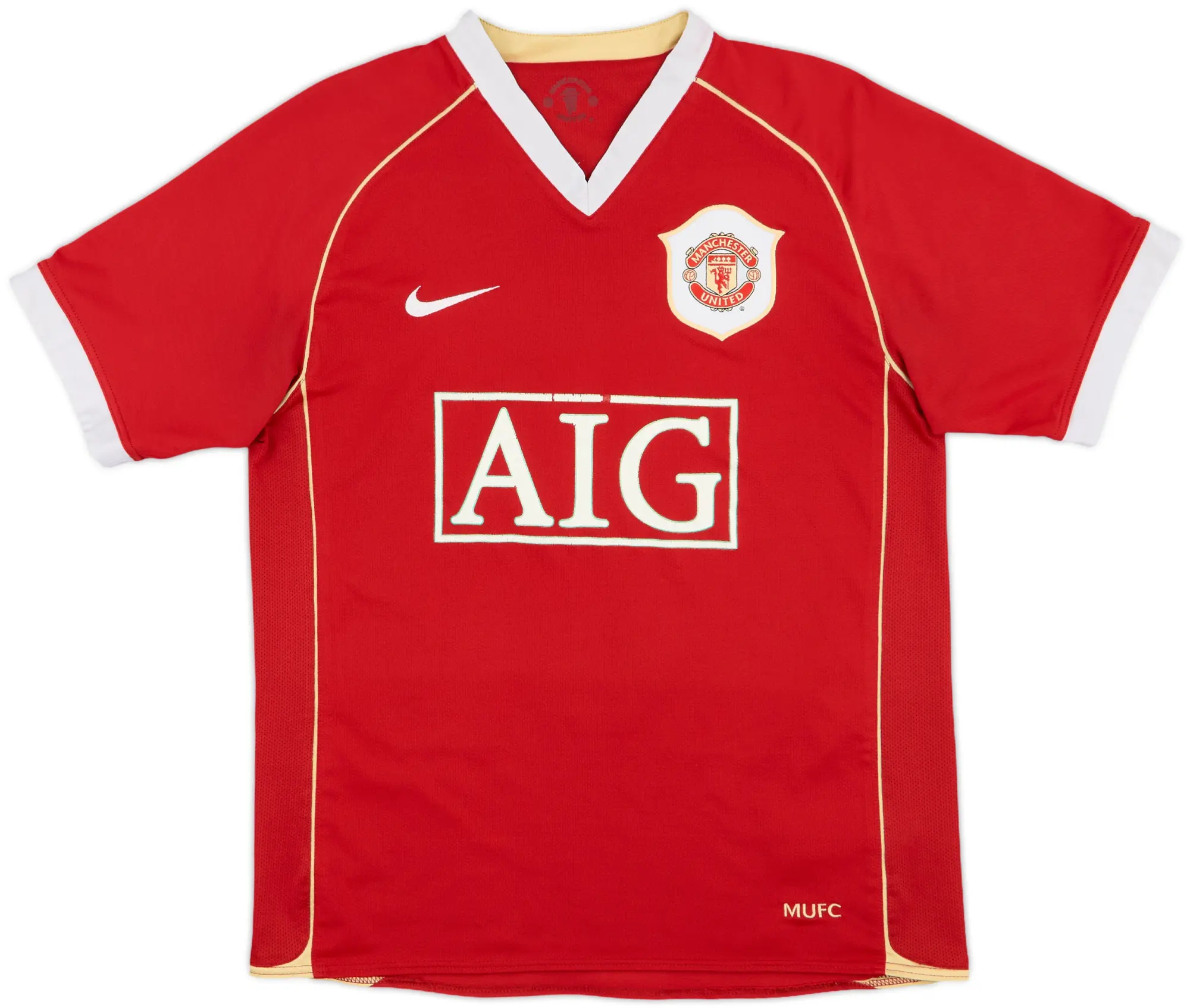 2006-07 Manchester United Home Shirt Rooney #8 - 5/10 - (XL.Boys)