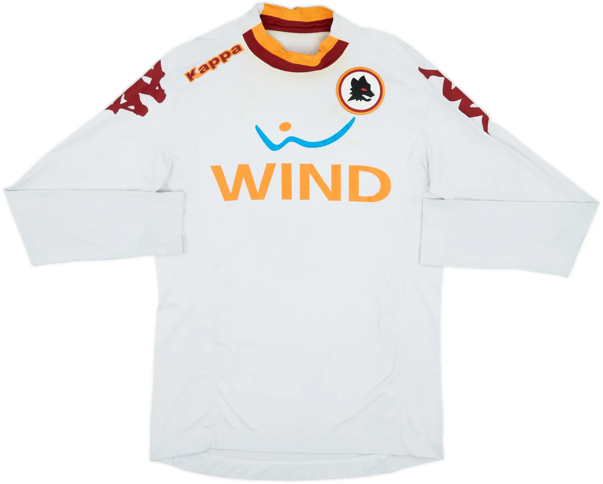 2012-13 Roma Away L/S Shirt - 5/10 - (M)