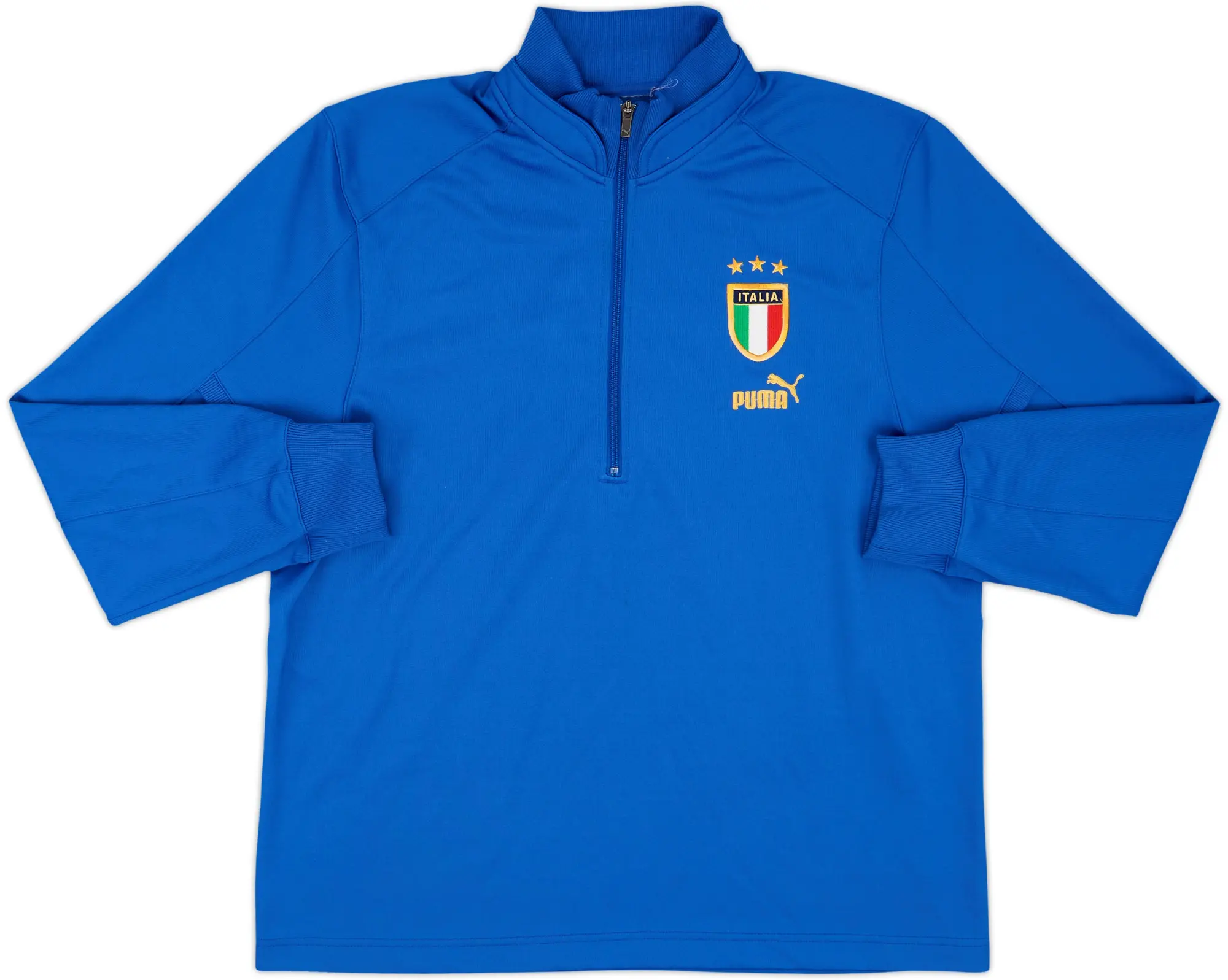 2004-05 Italy Puma 1/4 Zip Drill Top - 8/10 - (XL)