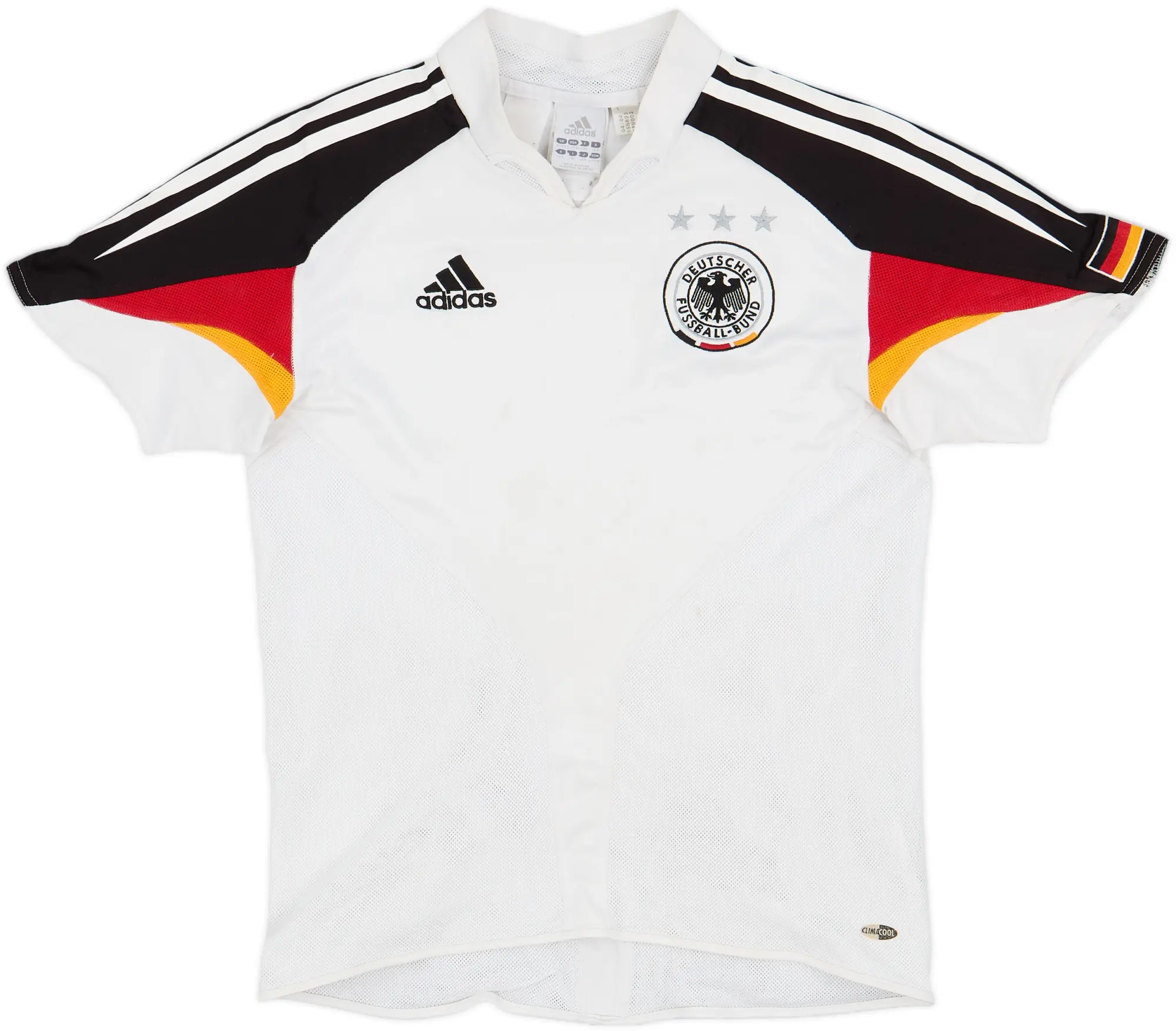 adidas Germany Boys SS Home Shirt 2004