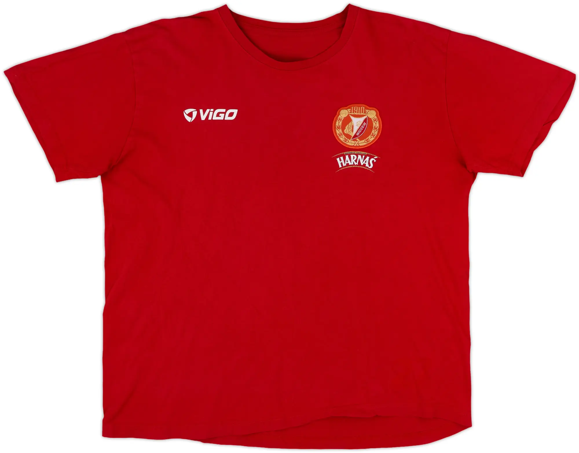 2010-11 Widzew Lodz Vigo Cotton Tee - 9/10 - (L)