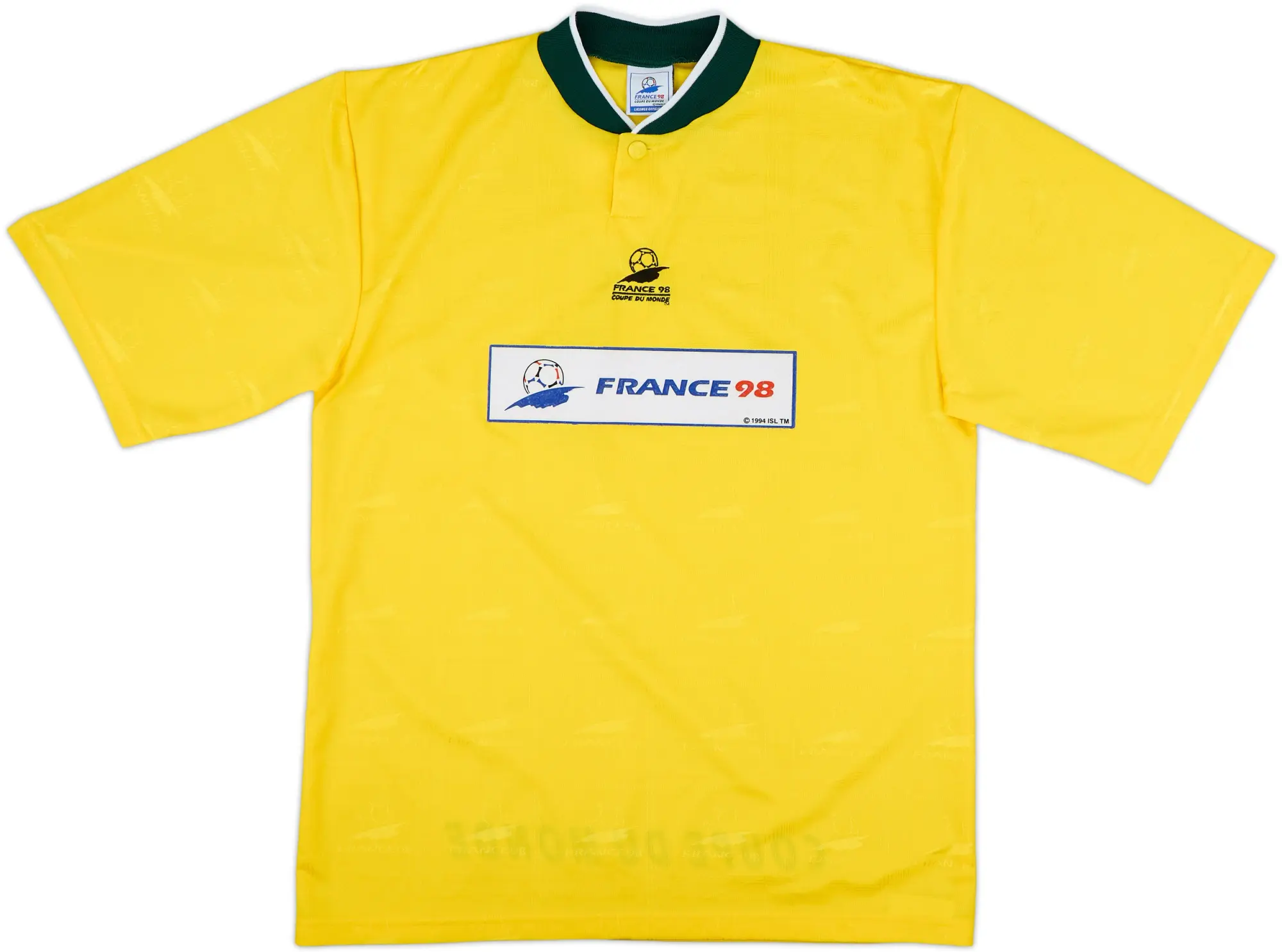 Training France Mens SS Home Shirt 1998