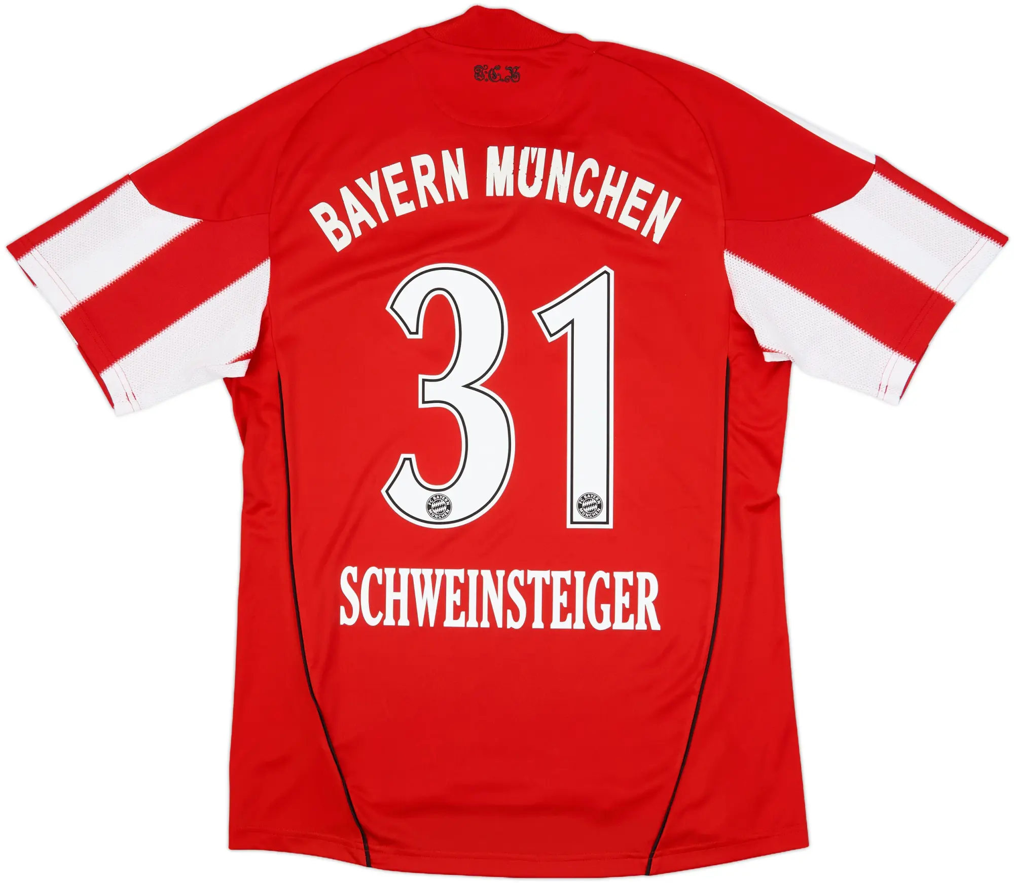 adidas Bayern Munich Mens SS Home Shirt 2010/11