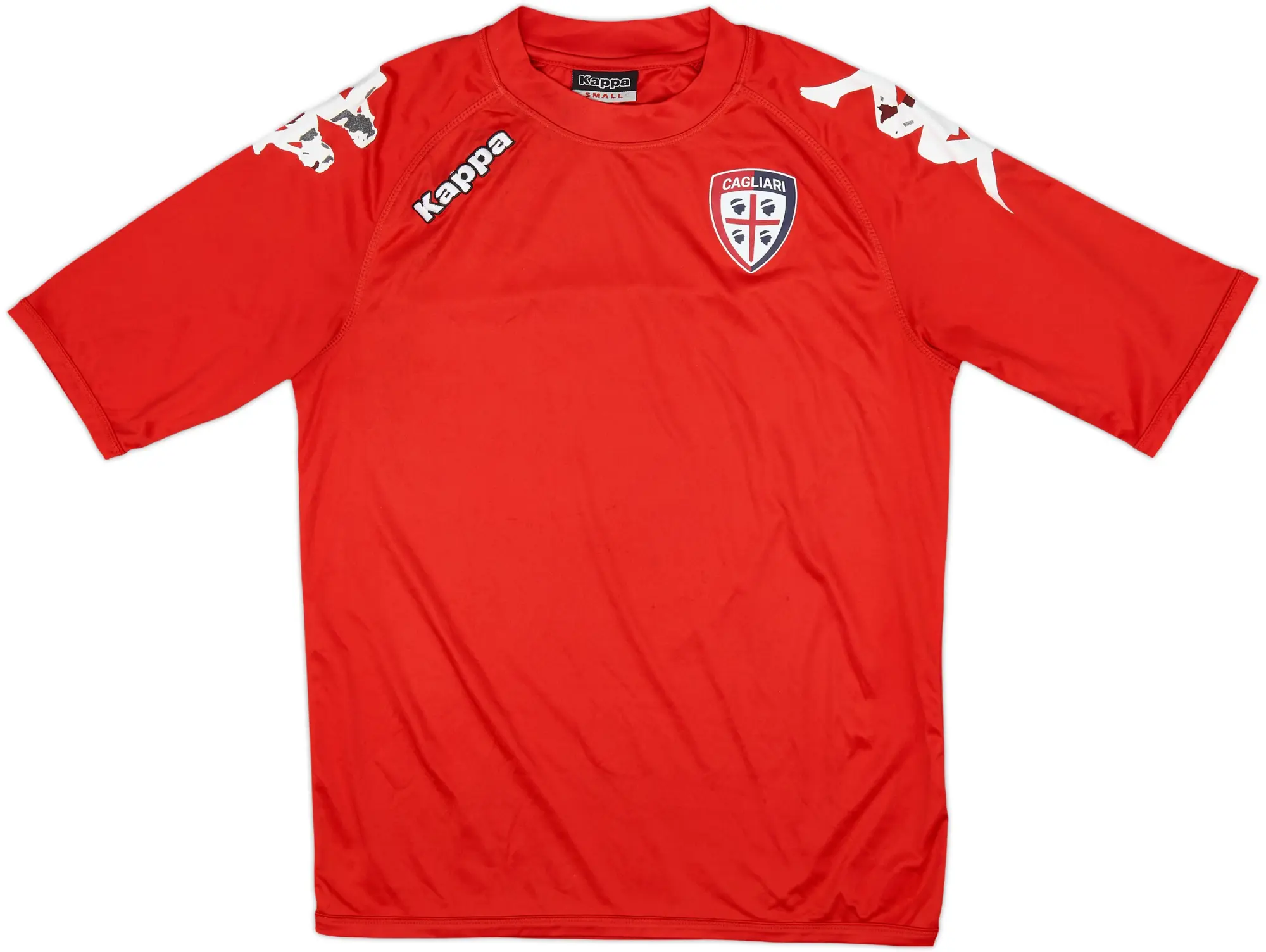 2014-15 Cagliari Kappa Training Shirt - 5/10 - (S)