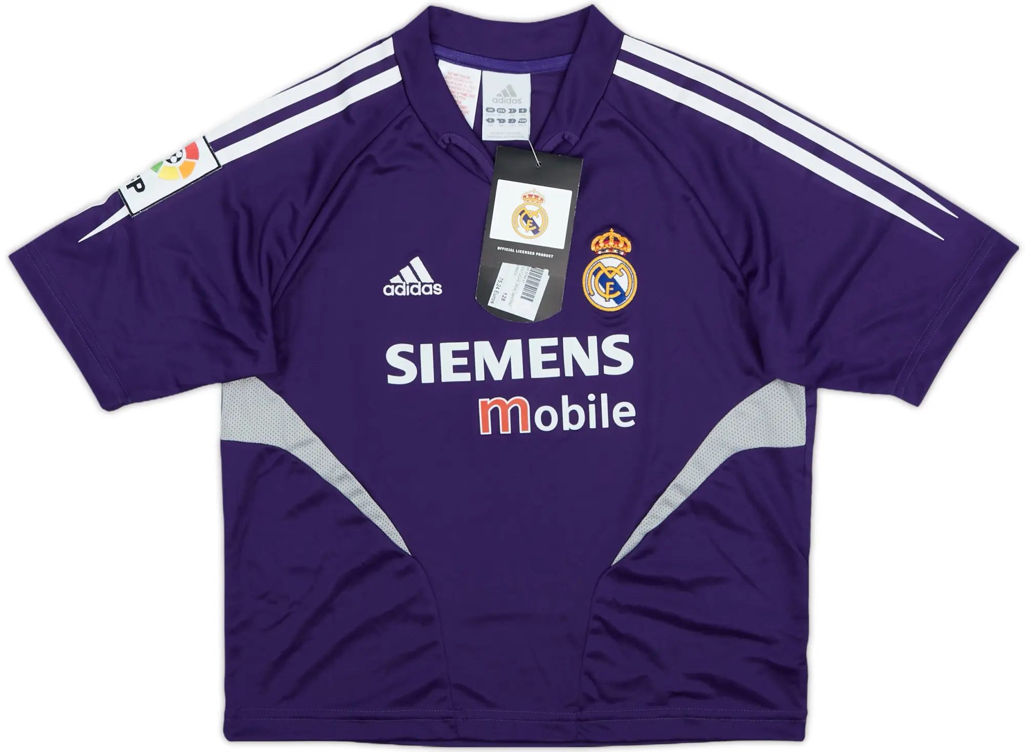 2004-05 Real Madrid GK S/S Shirt (6-7 Years)