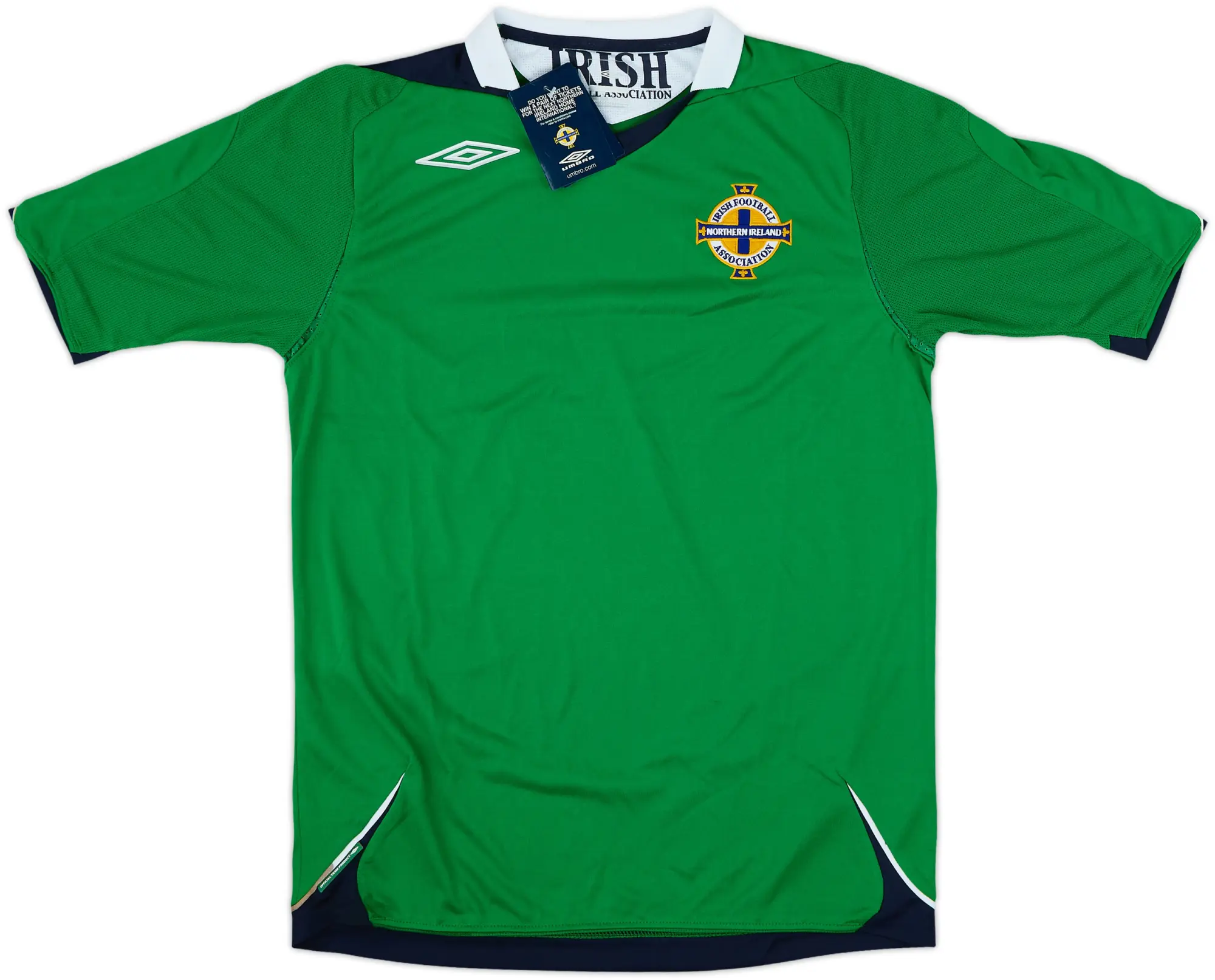 2006-08 Northern Ireland Home Shirt (S)
