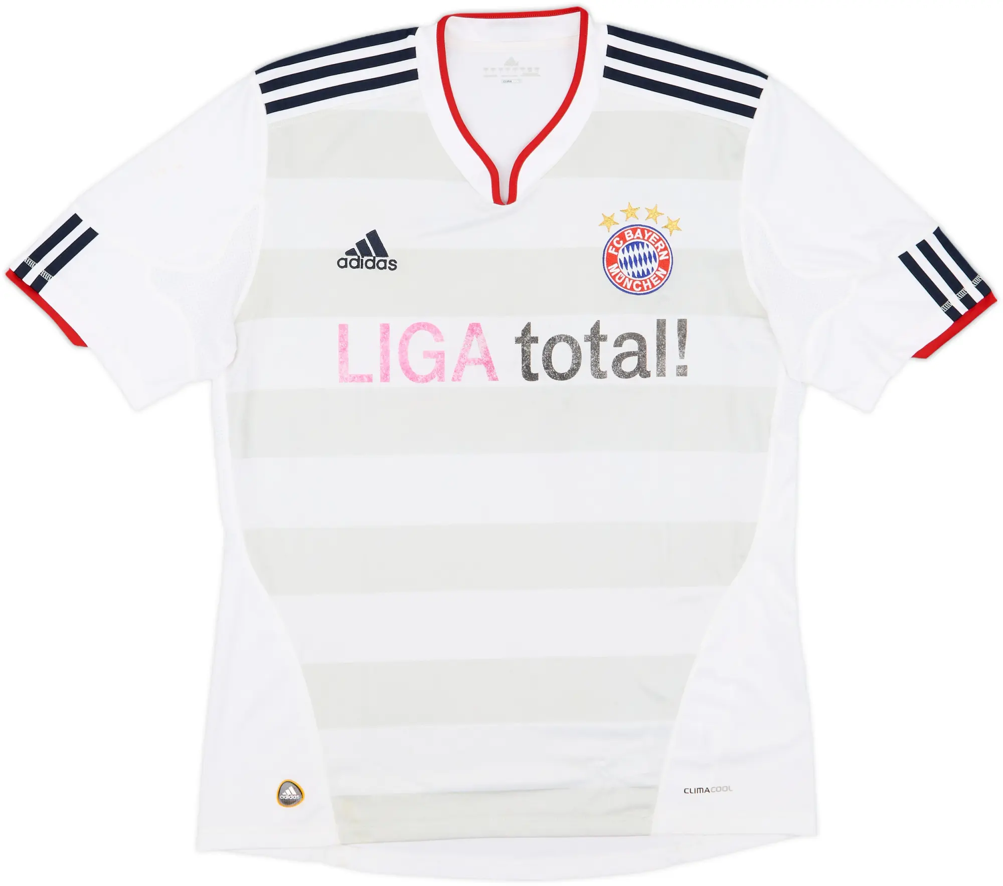 adidas Bayern Munich Mens SS Away Shirt 2010/11
