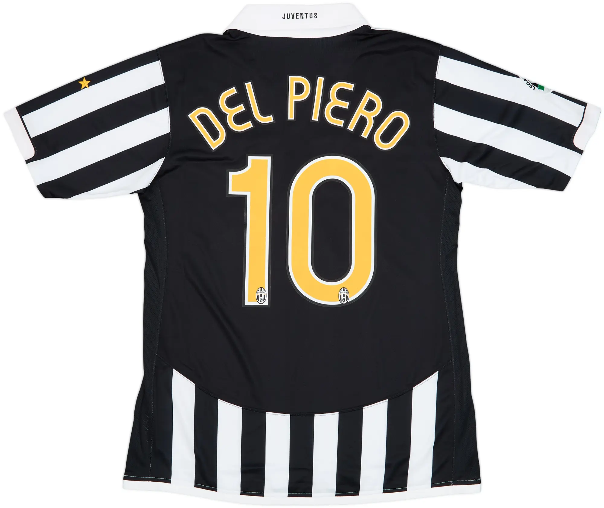 2006-07 Juventus Player Issue Home Shirt Del Piero #10 (L)