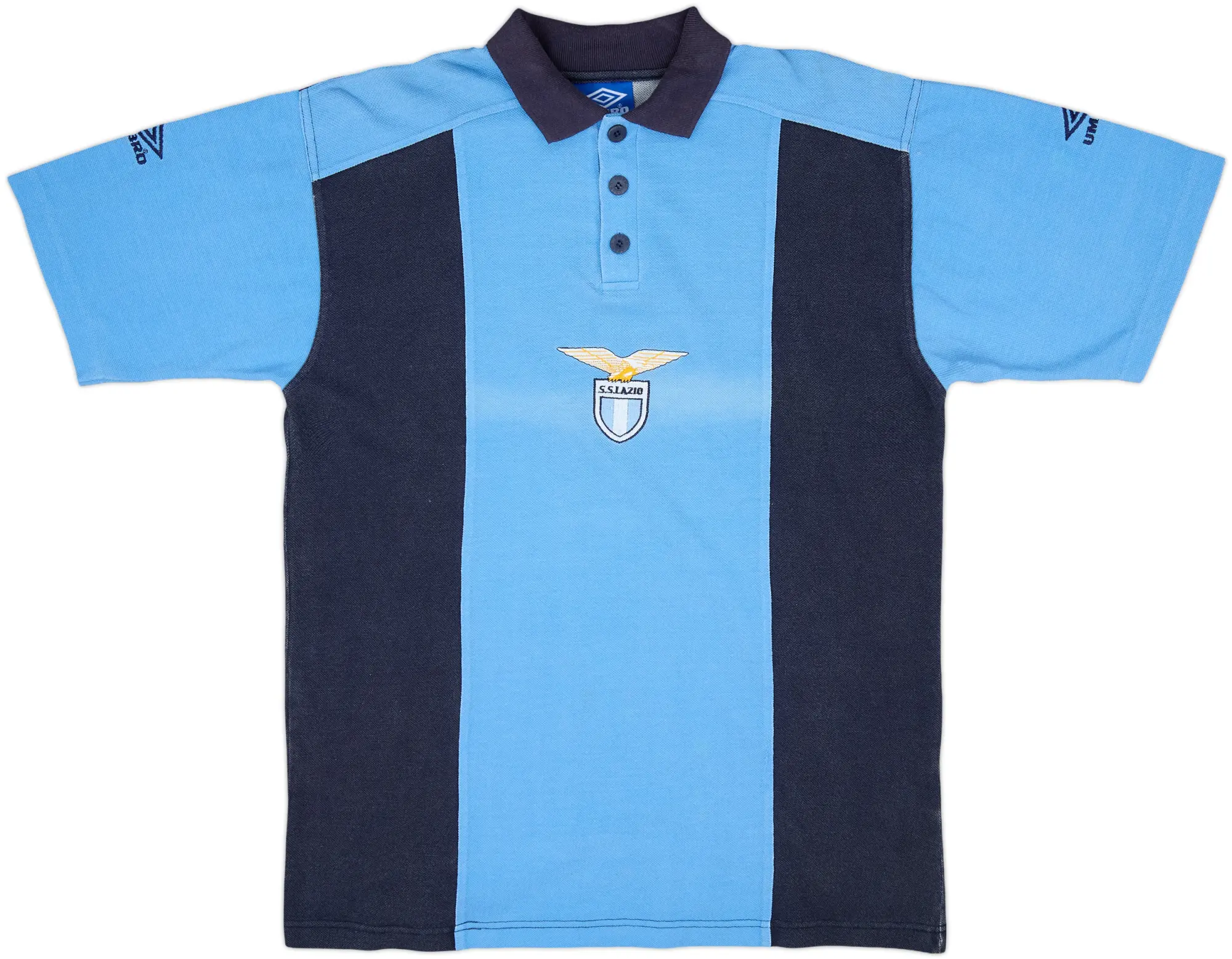 1996-97 Lazio Umbro Polo Shirt - 6/10 - (M)