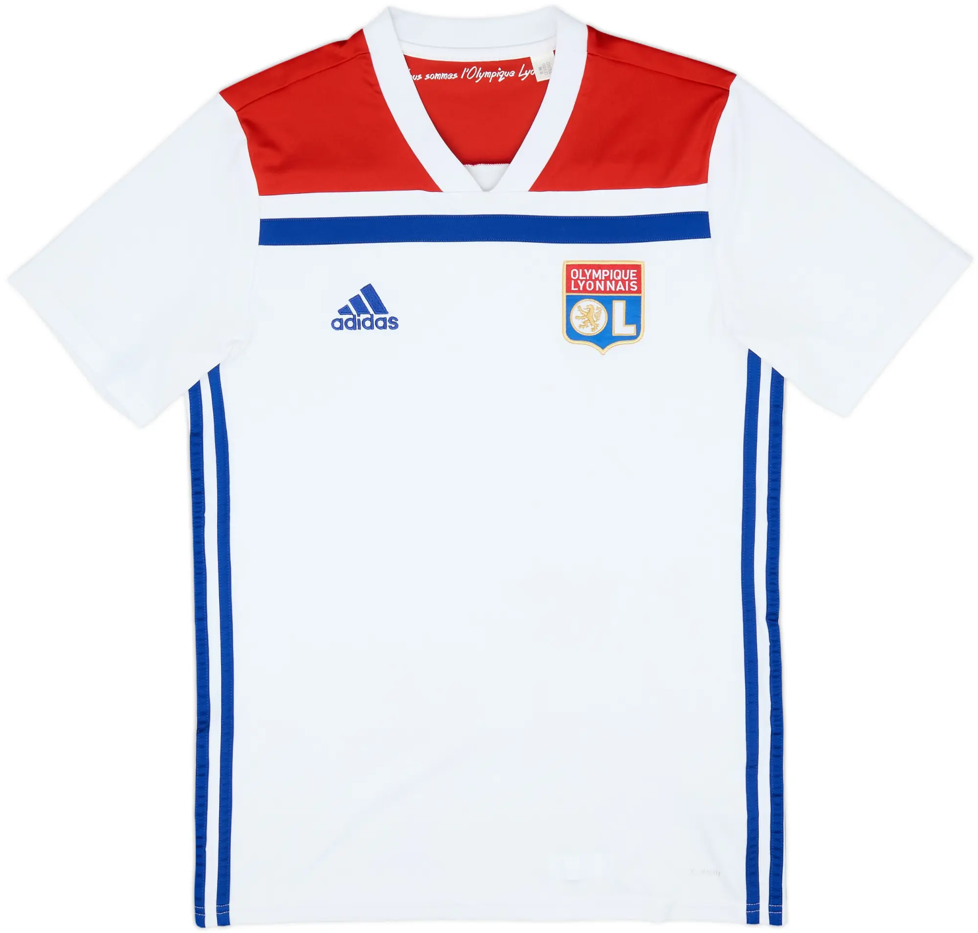 2018-19 Lyon Home Shirt - 8/10 - (S)