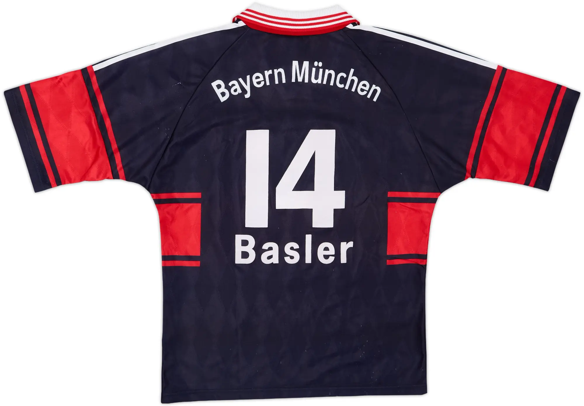 adidas Bayern Munich Mens SS Home Shirt 1997/99